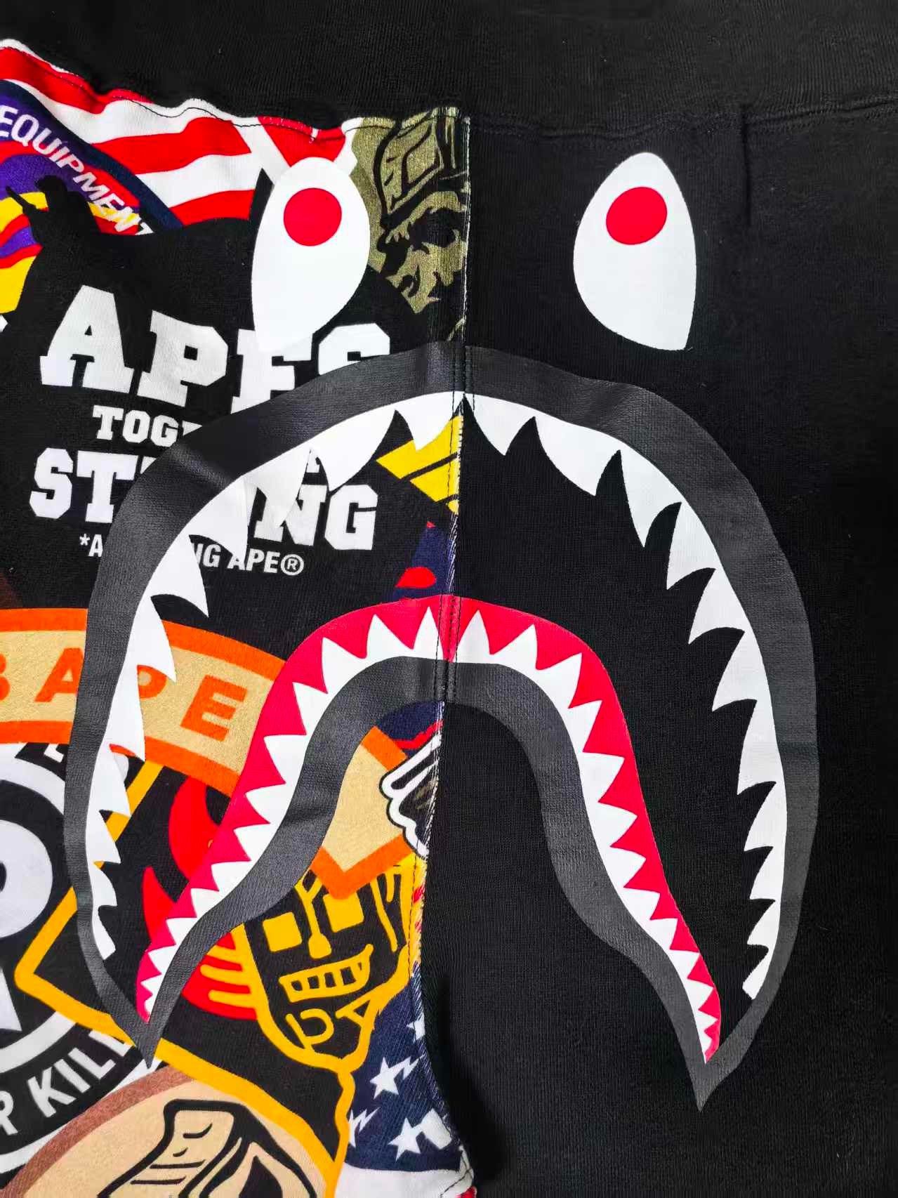 Bape Bape X Multi Shark Pants Casual Size US 38 / EU 54 - 3 Thumbnail