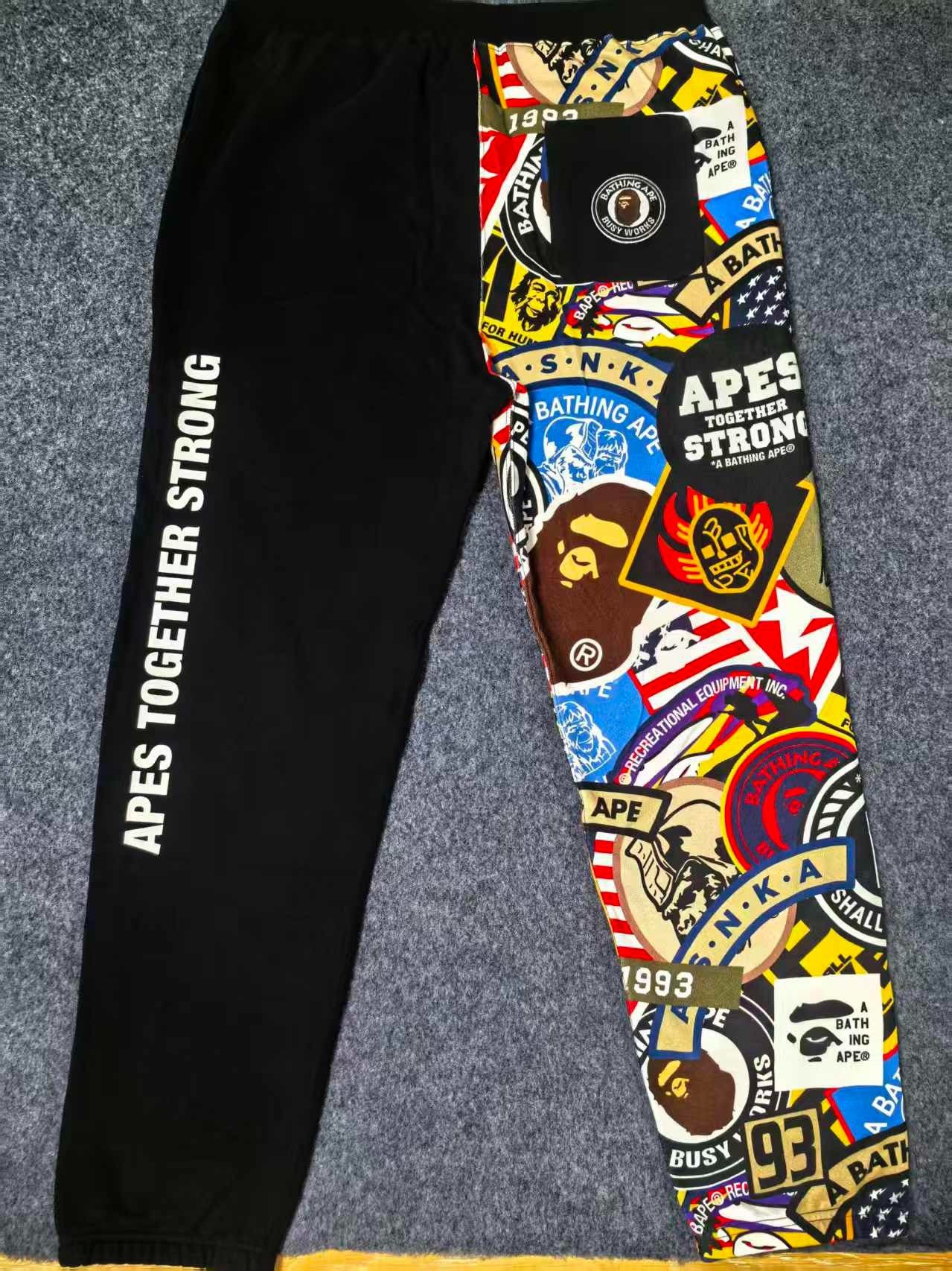 Bape Bape X Multi Shark Pants Casual Size US 38 / EU 54 - 2 Thumbnail