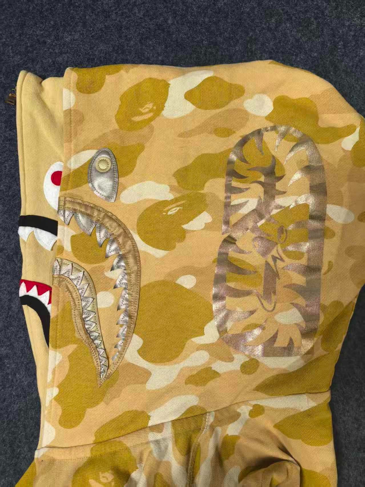 Bape Bape X Multi Shark Sweatshirt Pullover Size US XXL / EU 58 / 5 - 5 Thumbnail