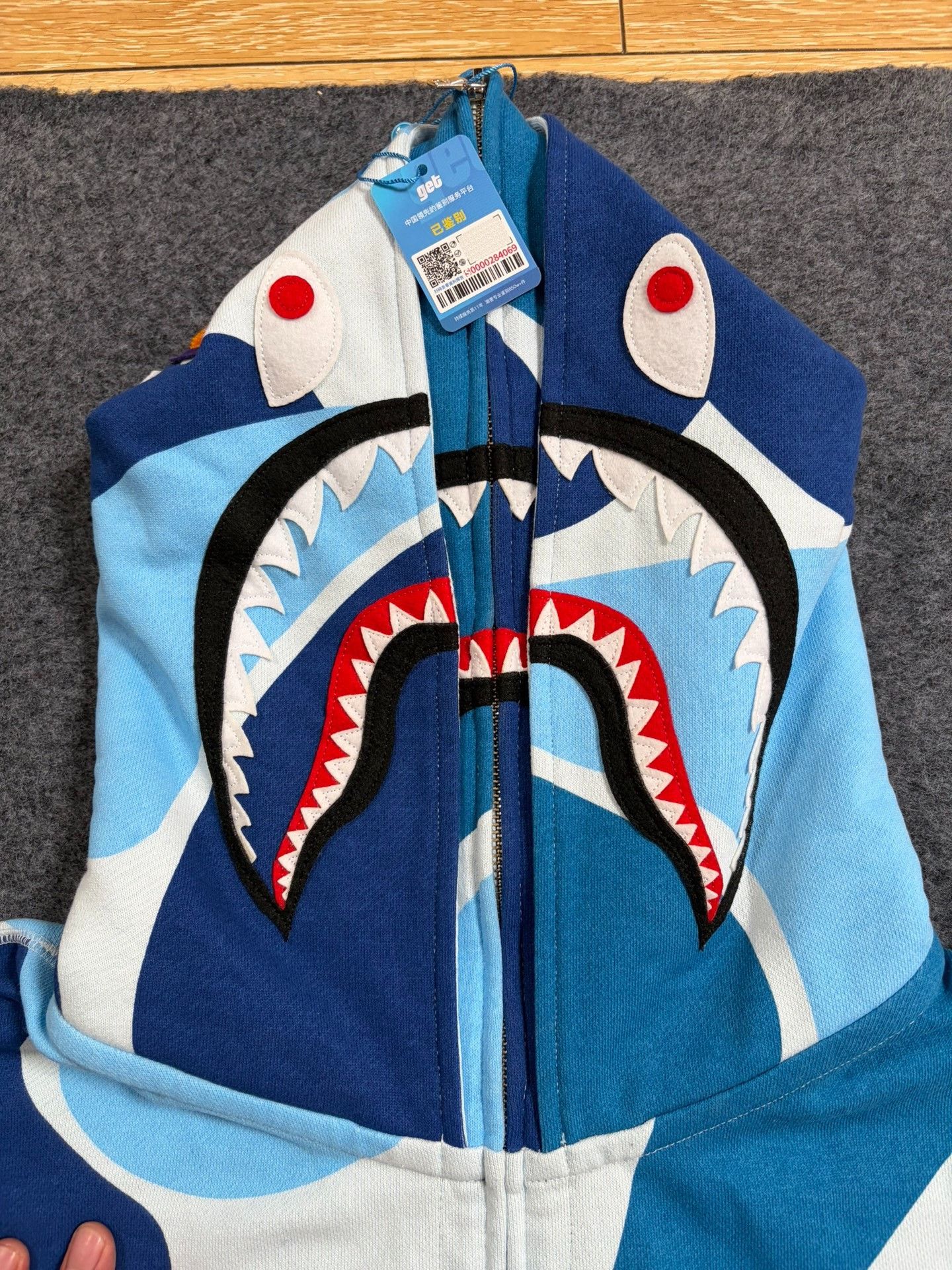 Bape Bape Multi Shark Sweatshirt Pullover Size US XL / EU 56 / 4 - 3 Thumbnail