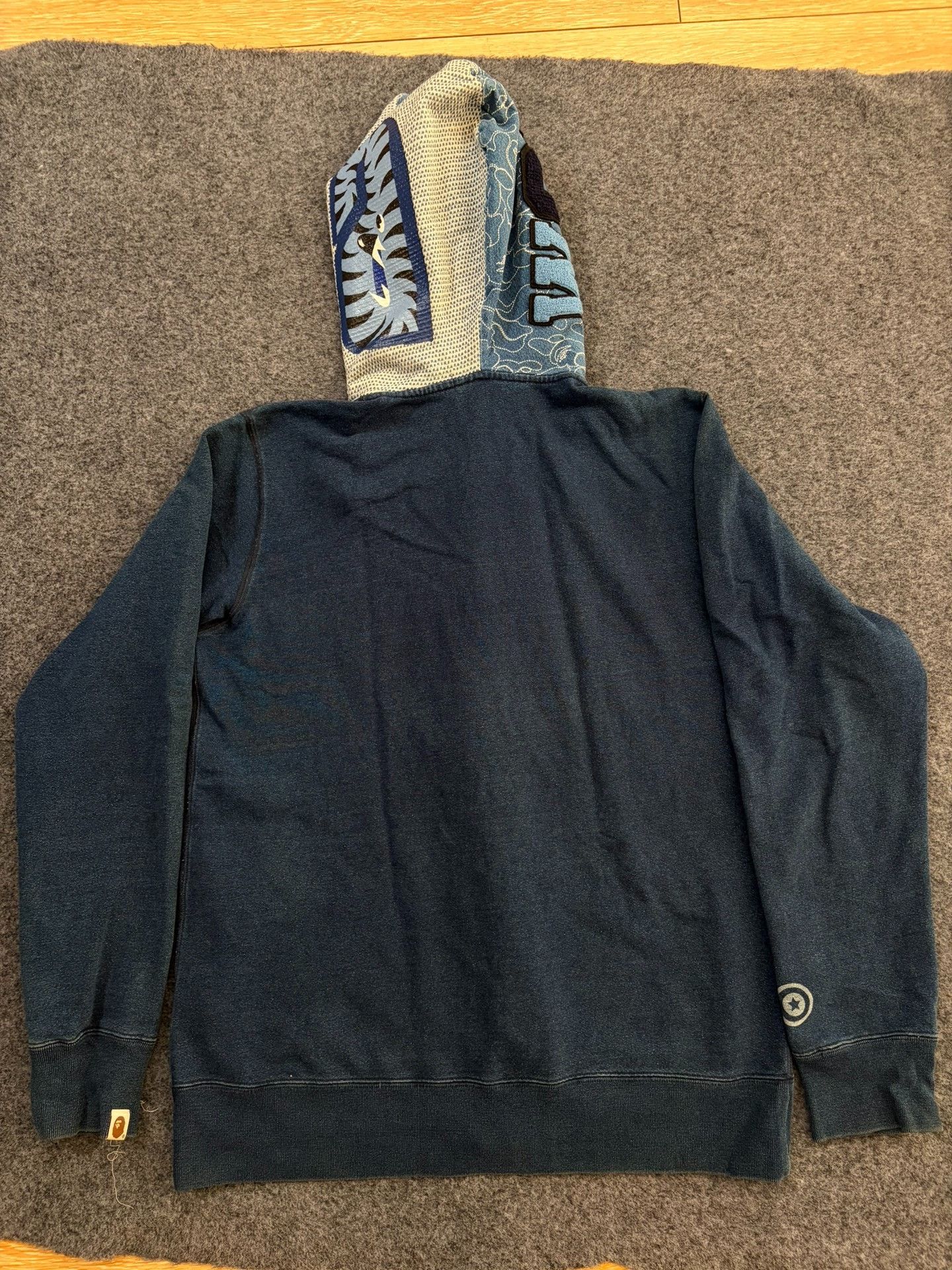 Bape Bape Multi Shark Sweatshirt Pullover Size US XL / EU 56 / 4 - 2 Thumbnail