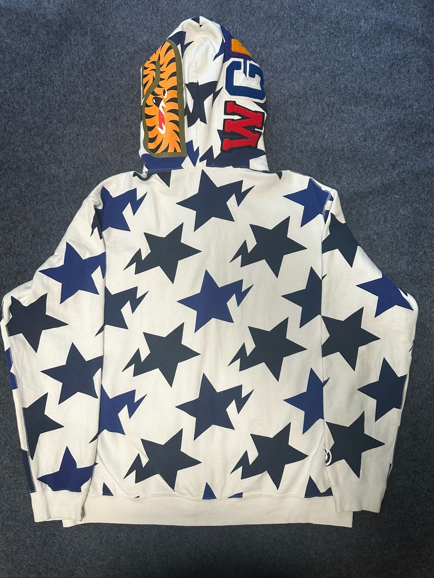 Bape Bape Nf Multi Shark Sweatshirt Size US XL / EU 56 / 4 - 2 Thumbnail