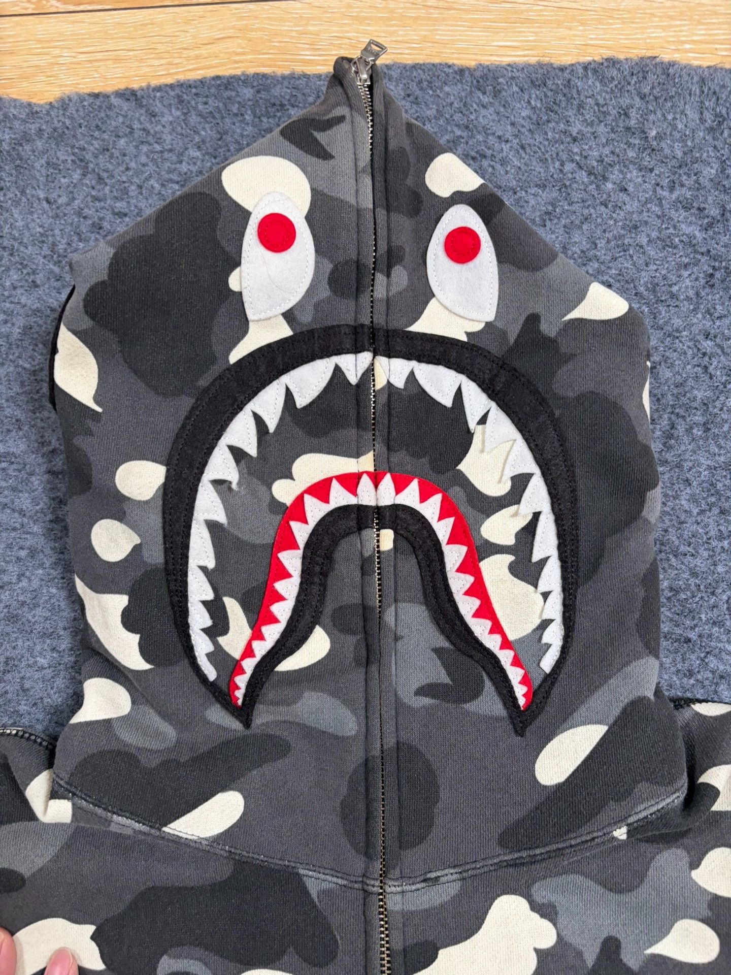 Bape Bape Multi Shark Sweatshirt Pullover Size US XL / EU 56 / 4 - 3 Thumbnail
