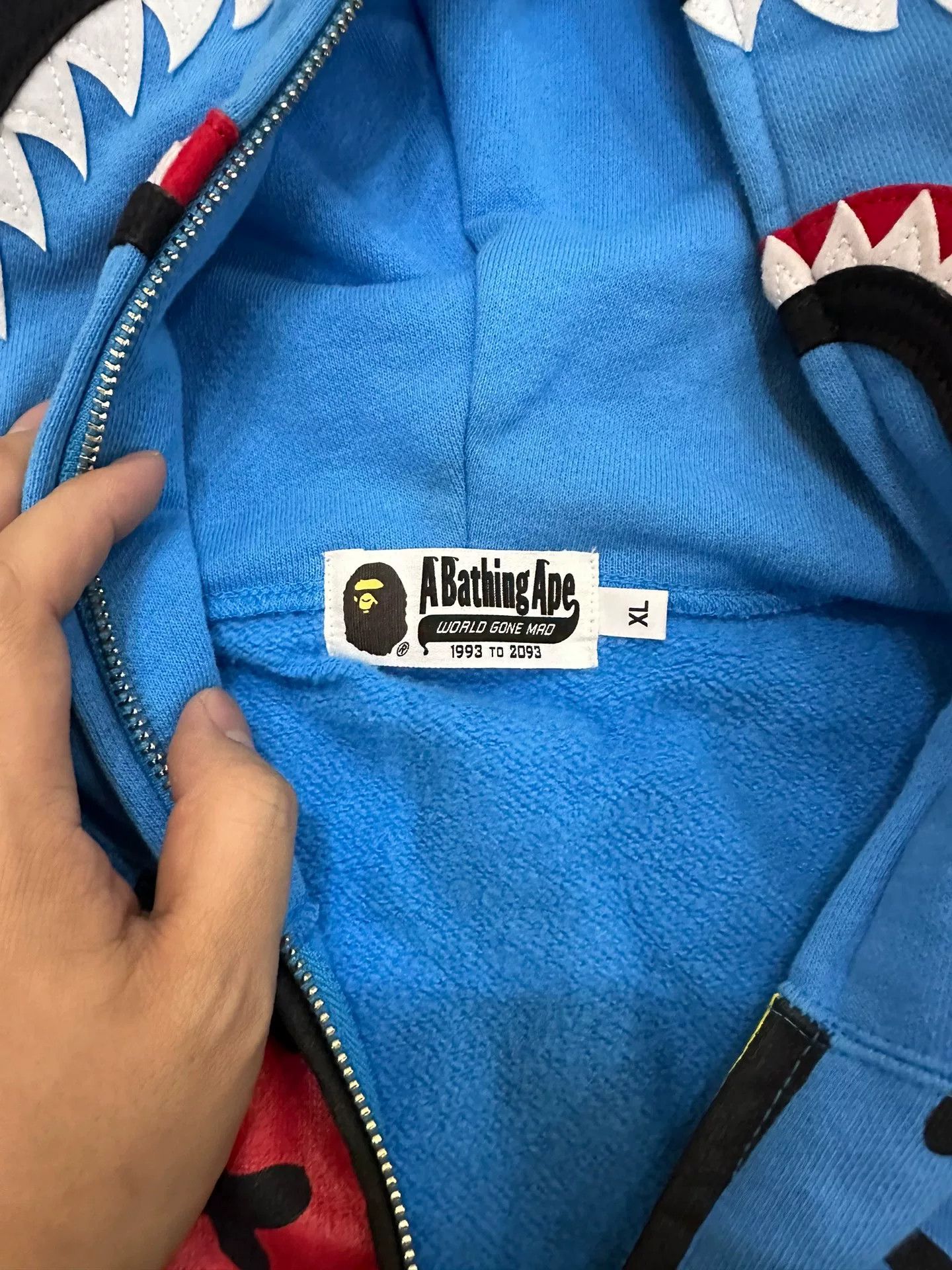 Bape Bape Keith Haring Multi Shark Sweatshirt Size US XL / EU 56 / 4 - 4 Thumbnail