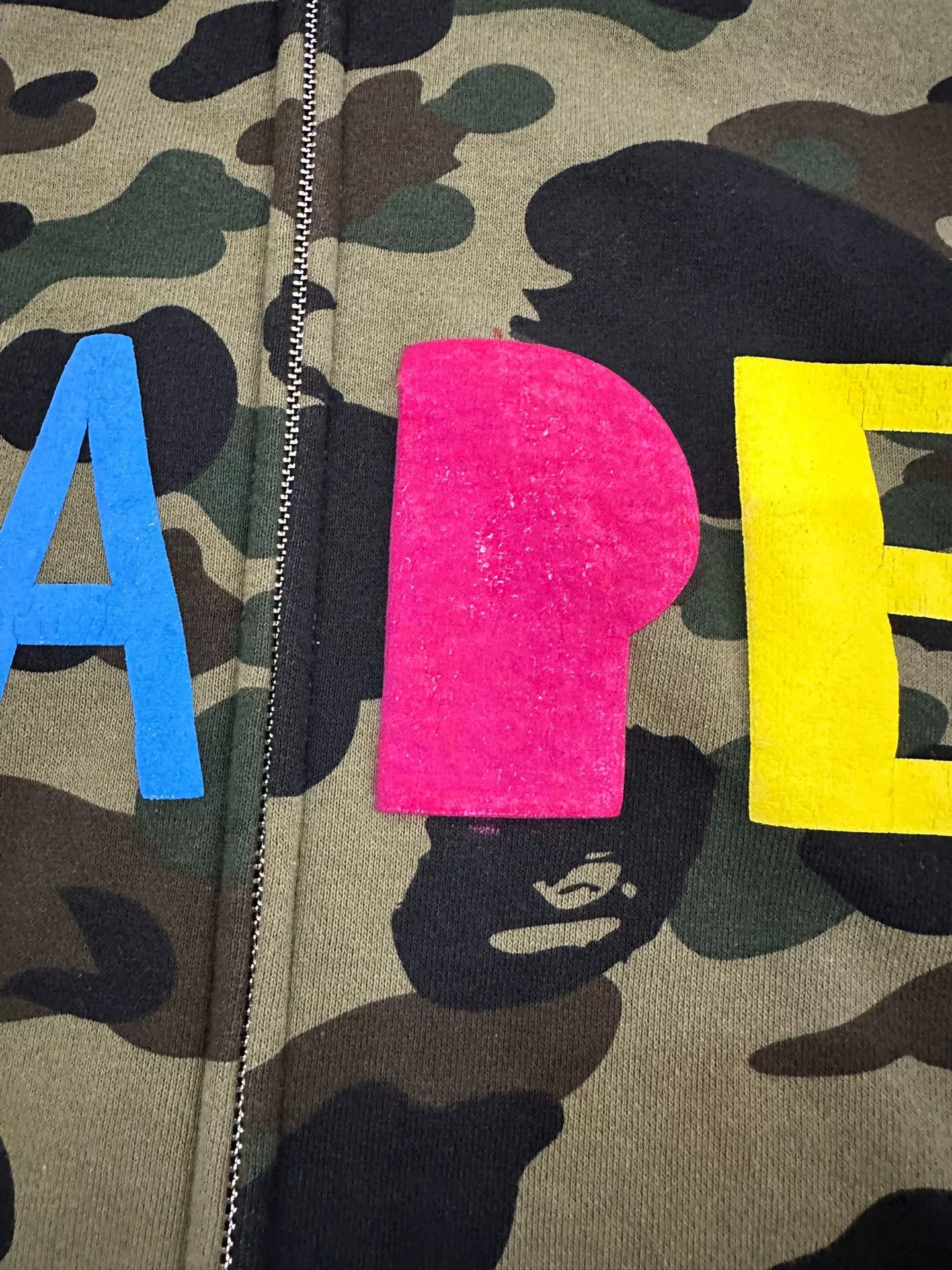 Bape Bape Ready Ade Multi Shark Sweatshirt Size US L / EU 52-54 / 3 - 3 Thumbnail