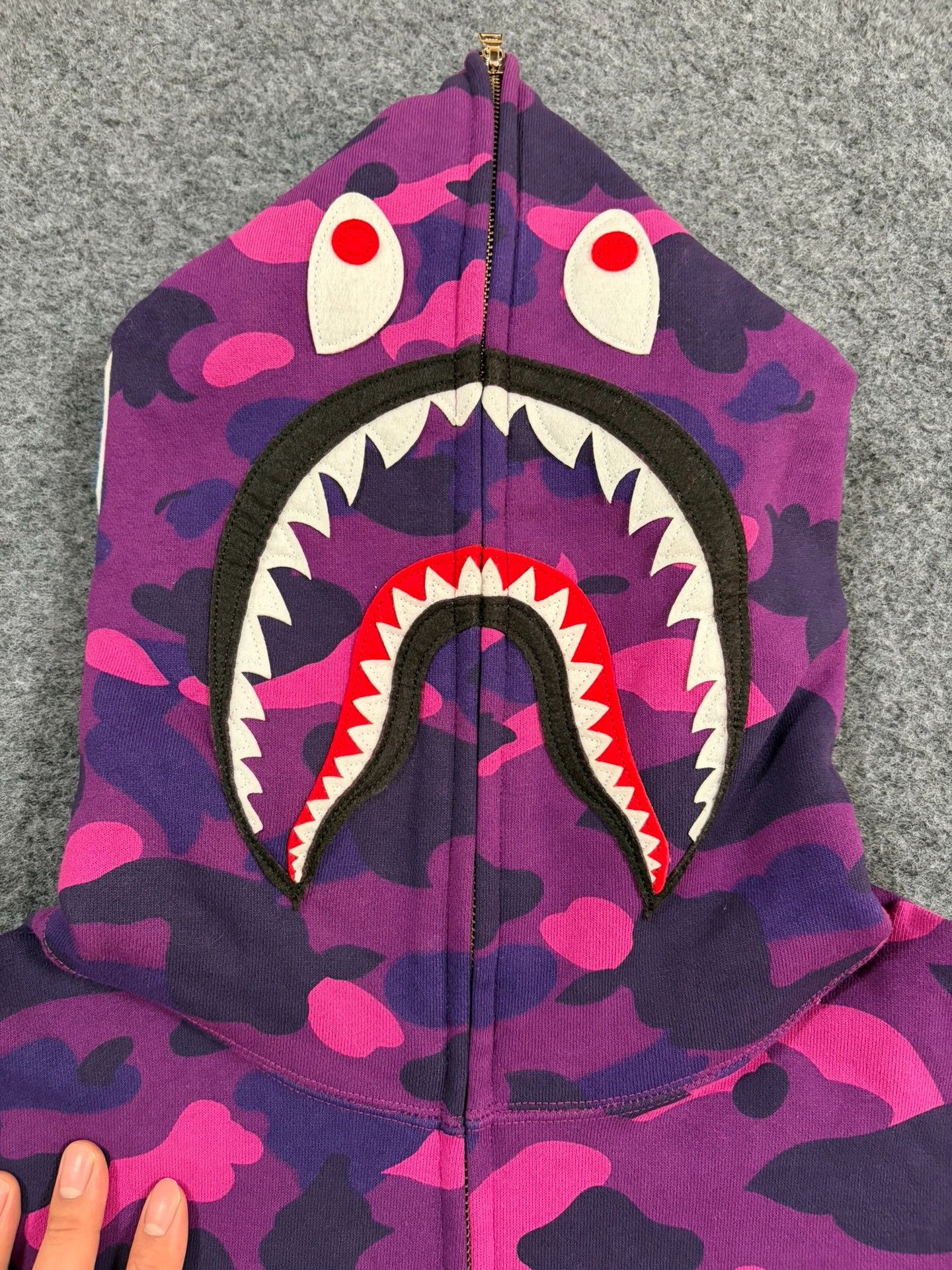 Bape Bape Multi Shark Sweatshirt Pullover Size US XL / EU 56 / 4 - 4 Thumbnail