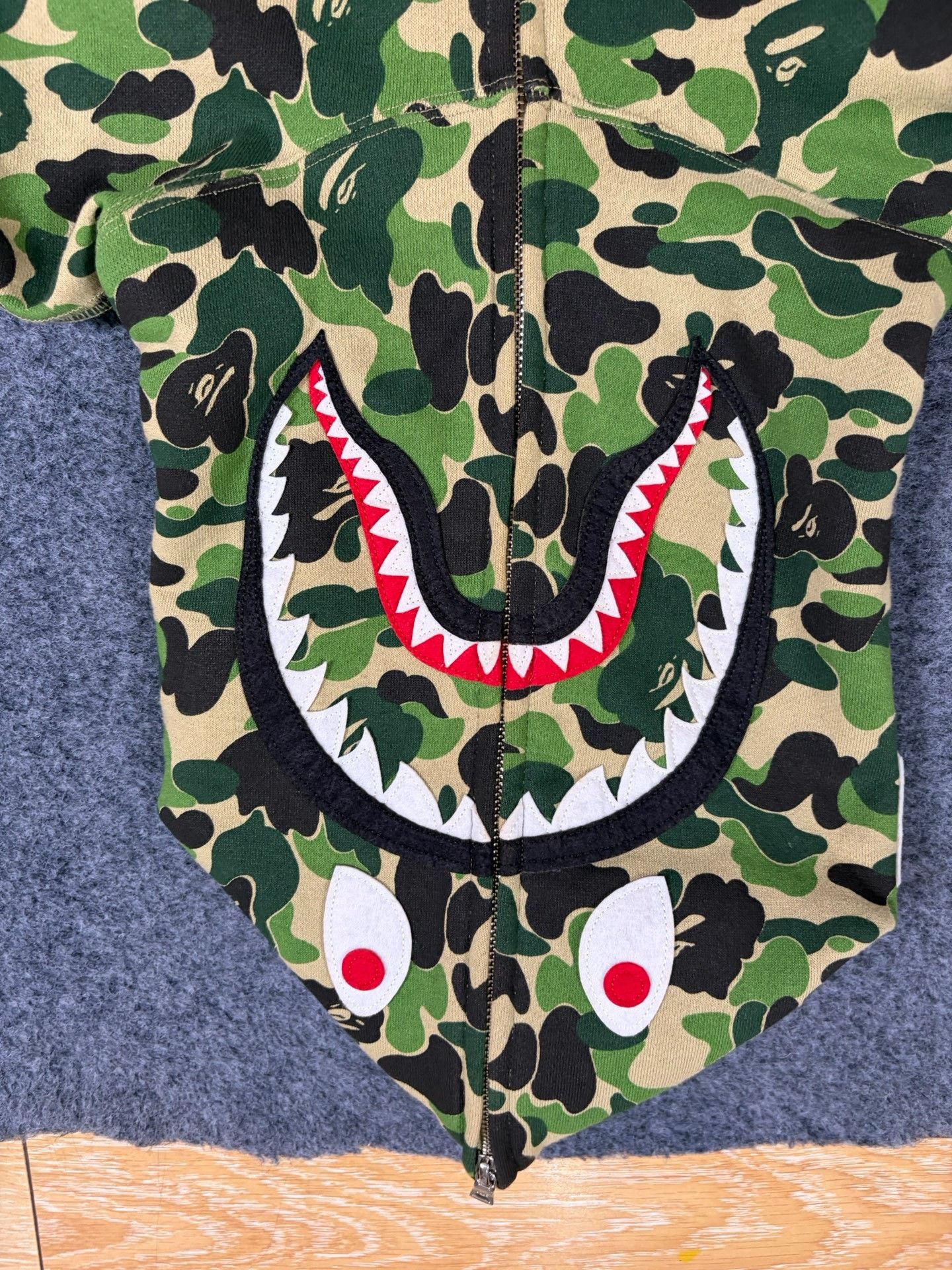 Bape Bape Multi Shark Sweatshirt Pullover Size US XL / EU 56 / 4 - 3 Thumbnail