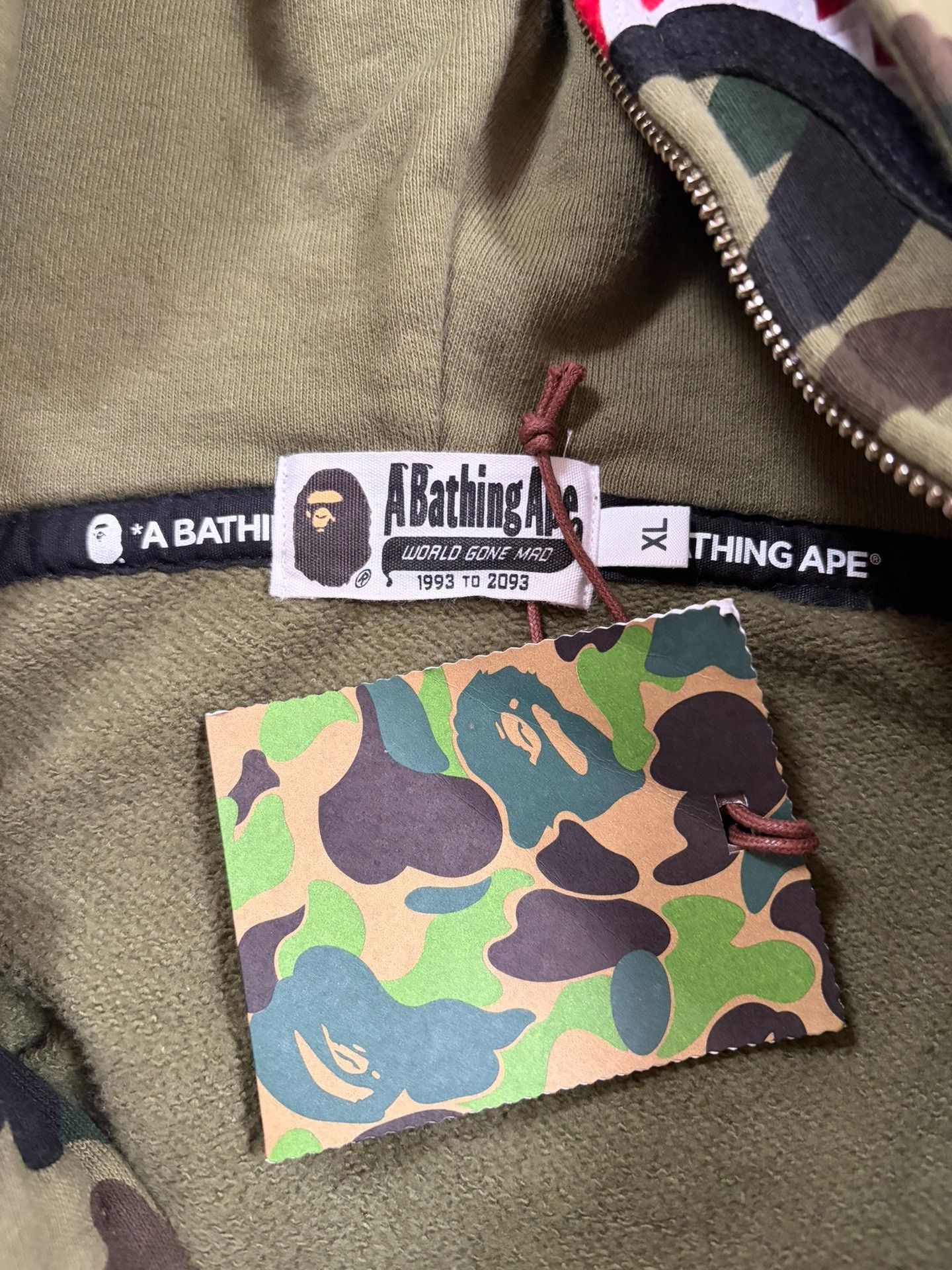 Bape Bape Multi Shark Sweatshirt Pullover Size US XL / EU 56 / 4 - 4 Thumbnail