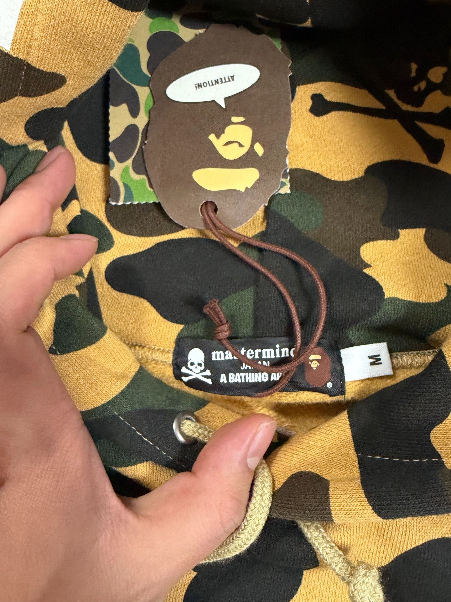 Bape × Mastermind Japan Bape J Multi Shark Sweatshirt Pullover Size US M / EU 48-50 / 2 - 3 Thumbnail