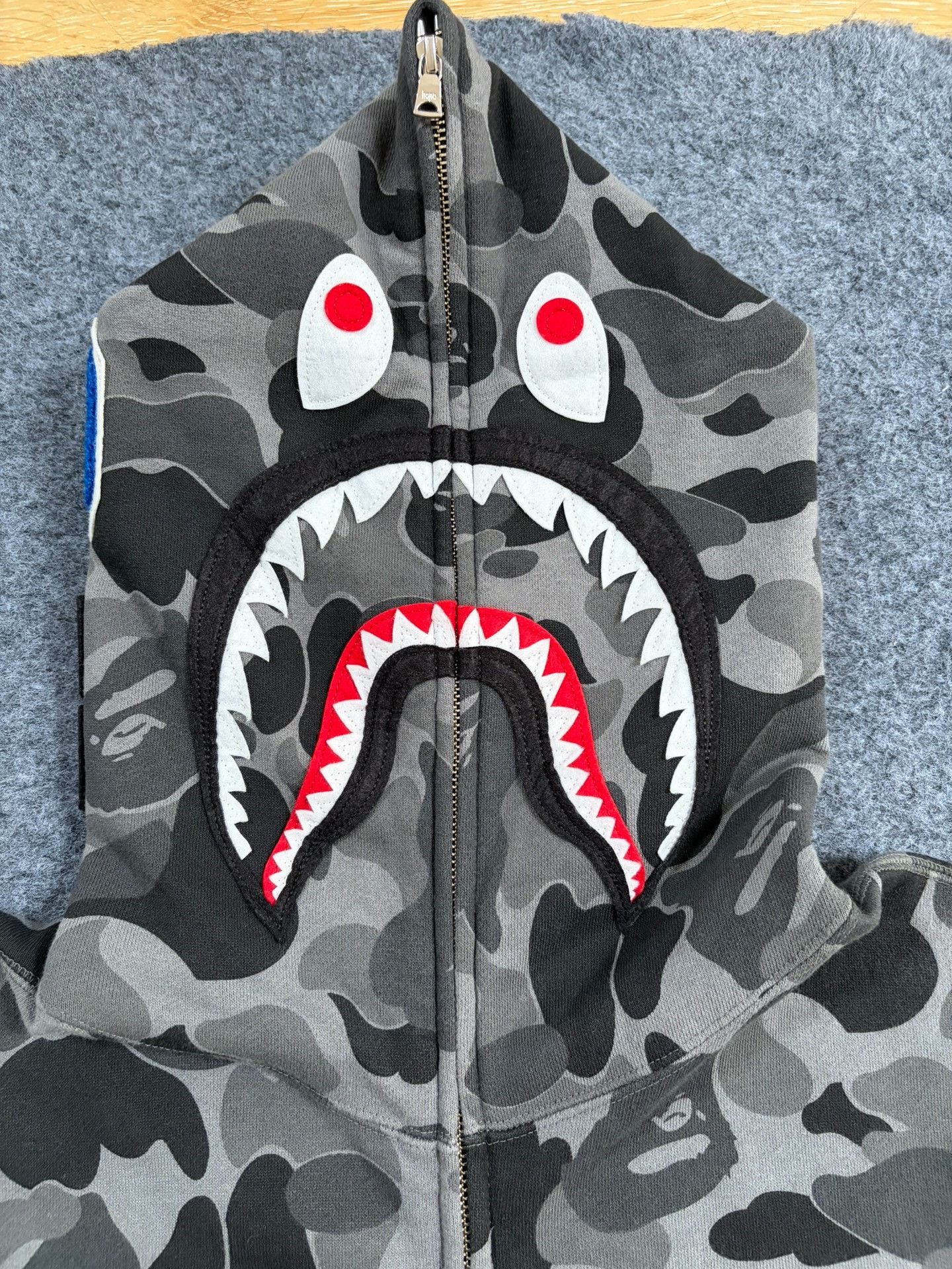 Bape Bape Multi Shark Sweatshirt Pullover Size US XL / EU 56 / 4 - 3 Thumbnail