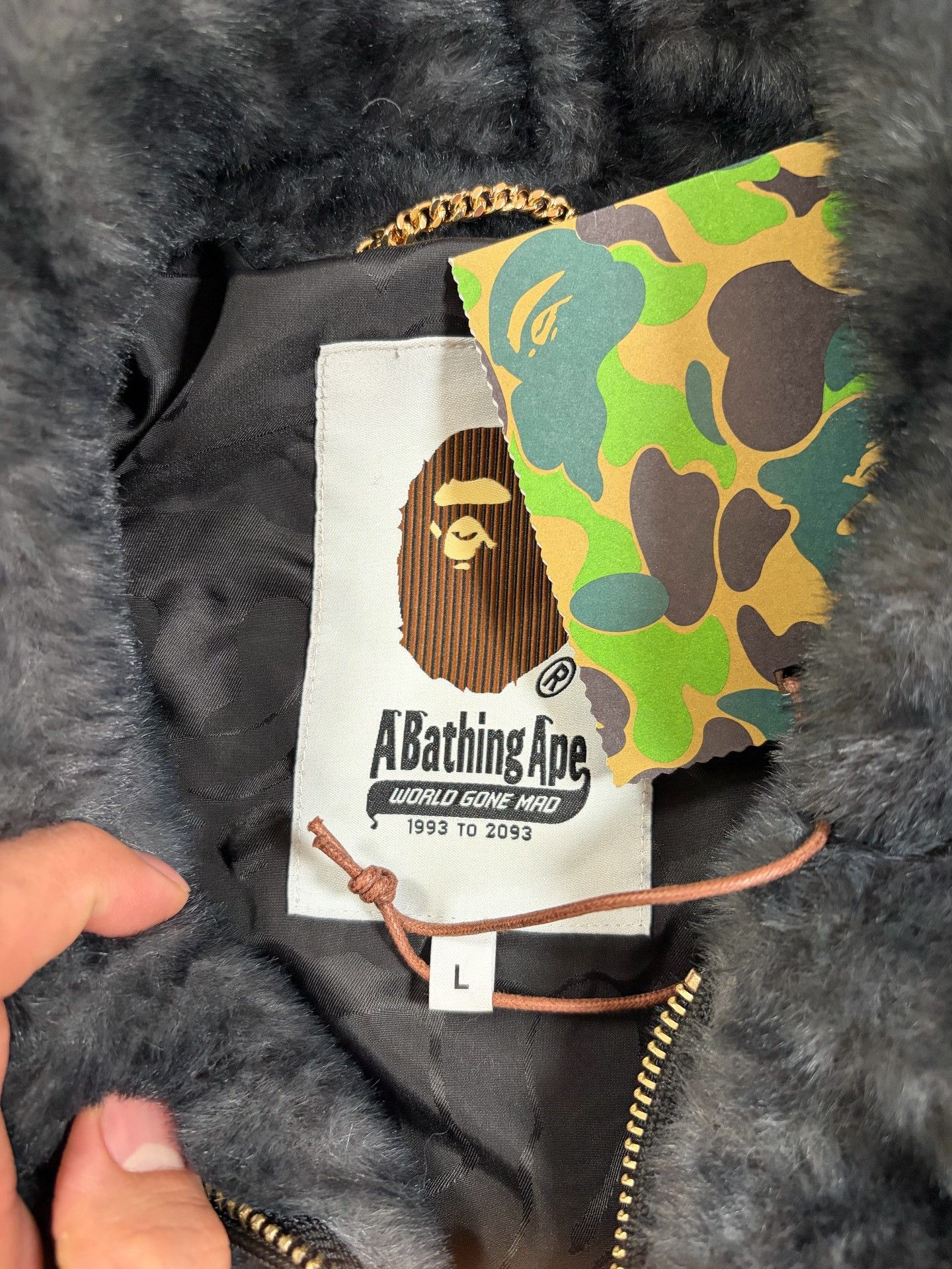 Bape Bape Multi Shark Jacket Outerwear Size US L / EU 52-54 / 3 - 3 Thumbnail