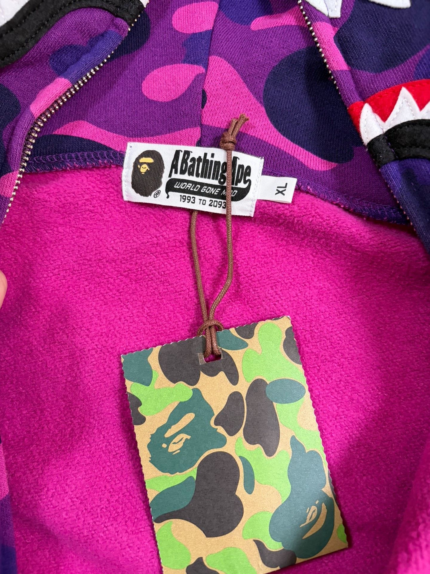 Bape Bape Multi Shark Sweatshirt Pullover Size US XL / EU 56 / 4 - 4 Thumbnail