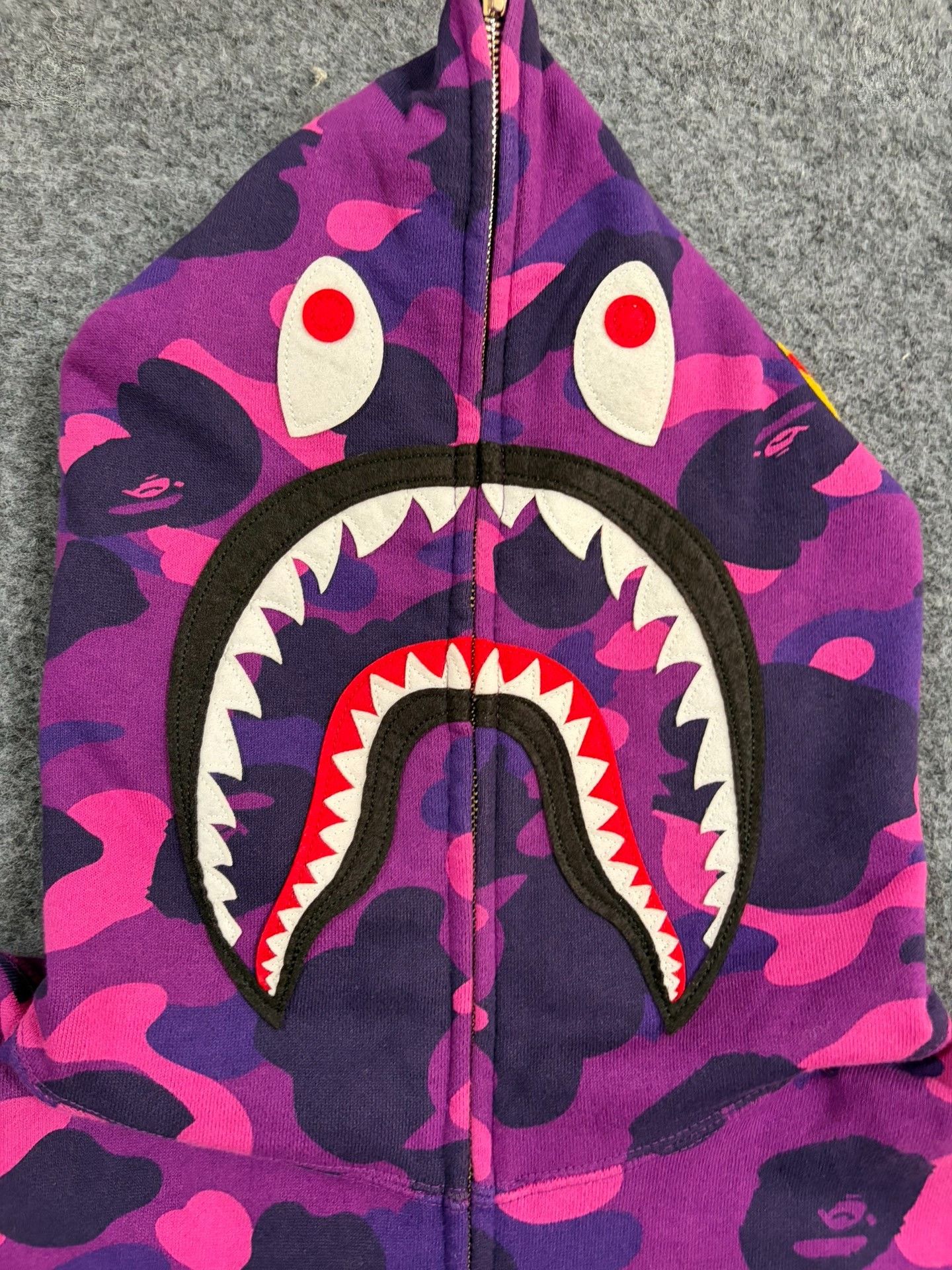 Bape Bape Multi Shark Sweatshirt Pullover Size US XL / EU 56 / 4 - 3 Thumbnail