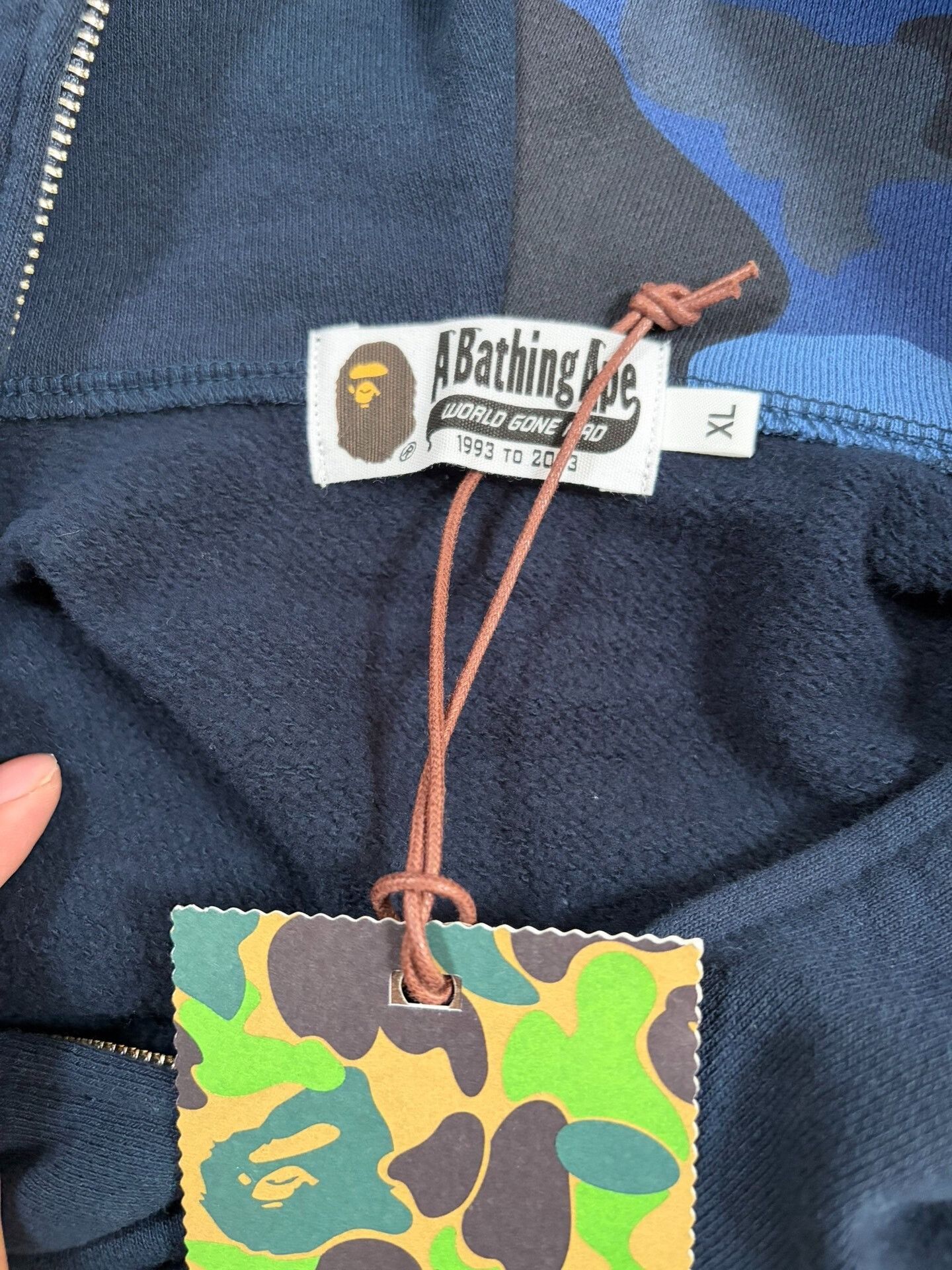 Bape Bape Multi Shark Sweatshirt Pullover Size US XL / EU 56 / 4 - 5 Thumbnail