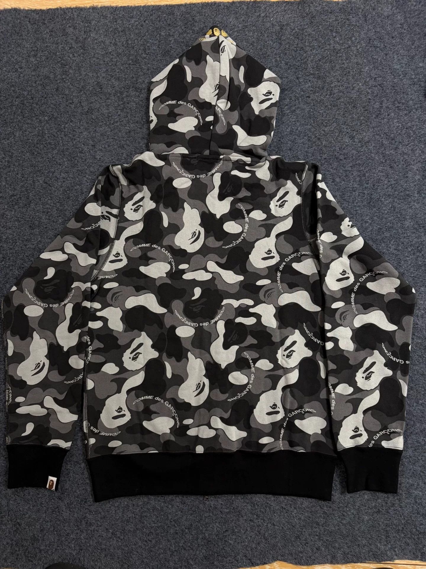 Bape Bape Cdg Multi Shark Sweatshirt Size US M / EU 48-50 / 2 - 2 Thumbnail