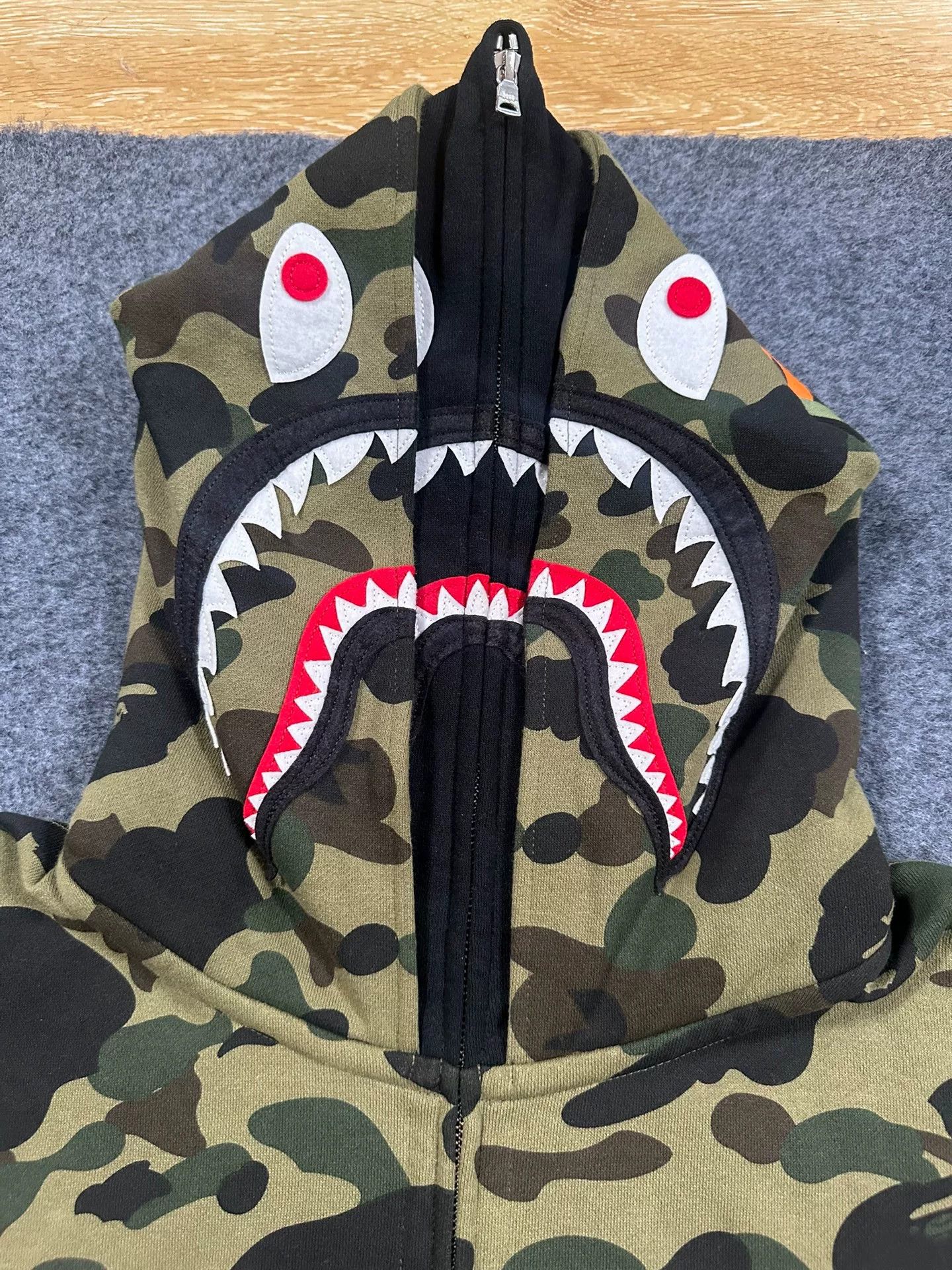 Bape Bape Multi Shark Sweatshirt Pullover Size US XL / EU 56 / 4 - 4 Thumbnail