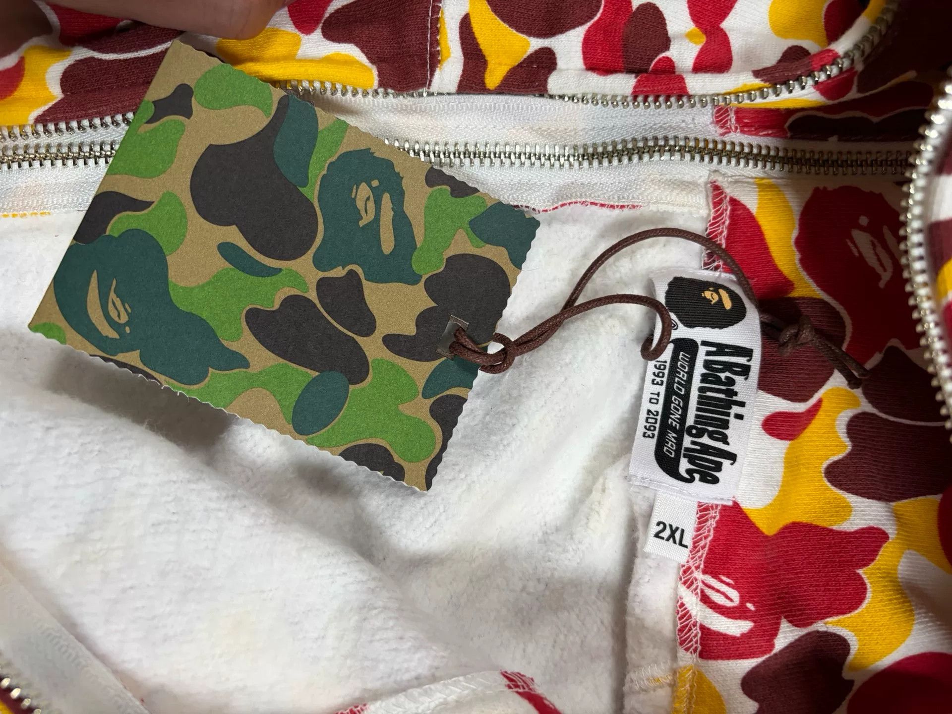 Bape Bape X Multi Shark Sweatshirt Pullover Size US XXL / EU 58 / 5 - 4 Thumbnail