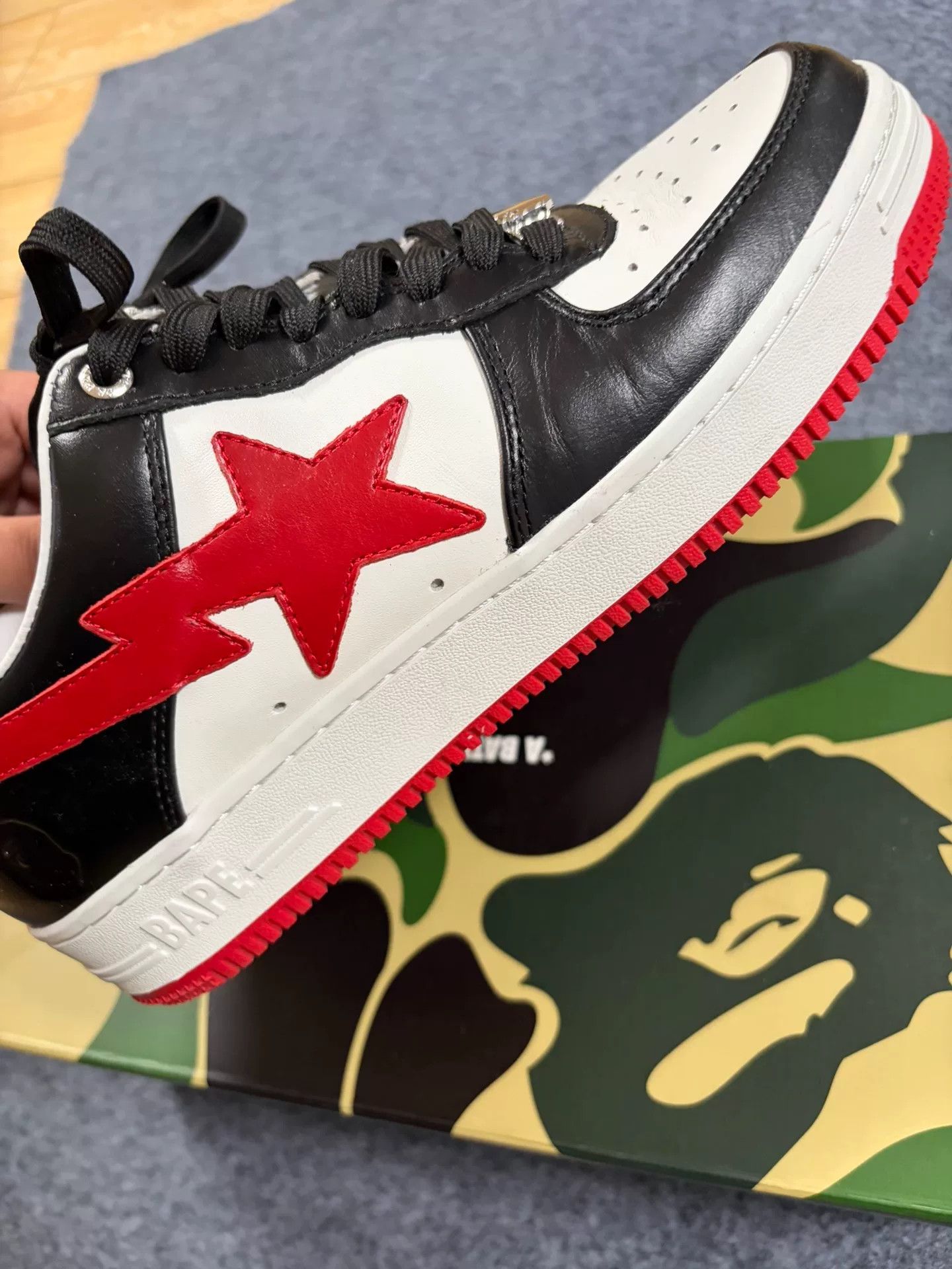 Bape Bape Ta Multi Shark Shoes Low Top Size US 9 / EU 42 - 3 Thumbnail