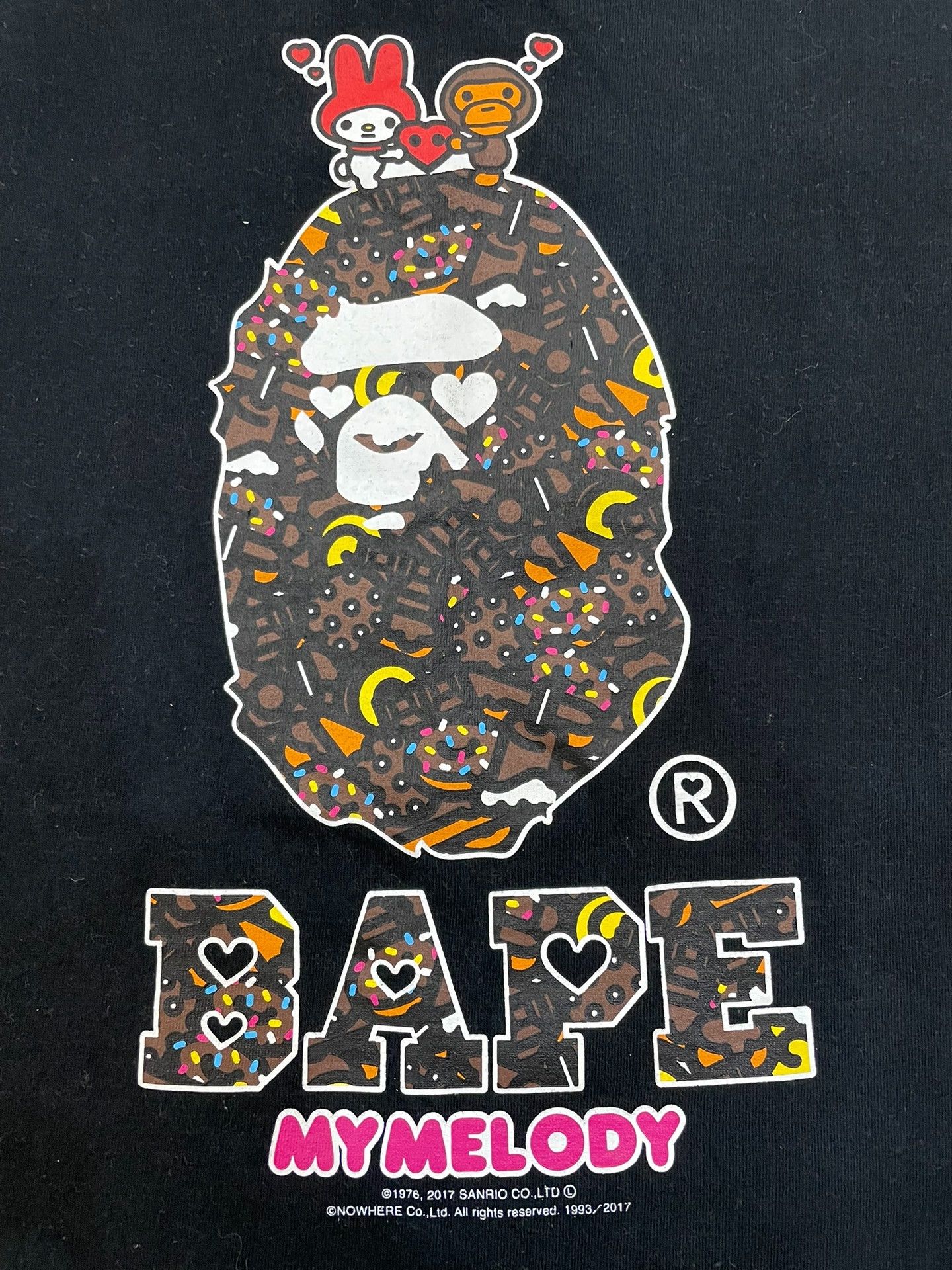 Bape Bape He Okitty Multi Shark T-Shirt Size US M / EU 48-50 / 2 - 2 Thumbnail