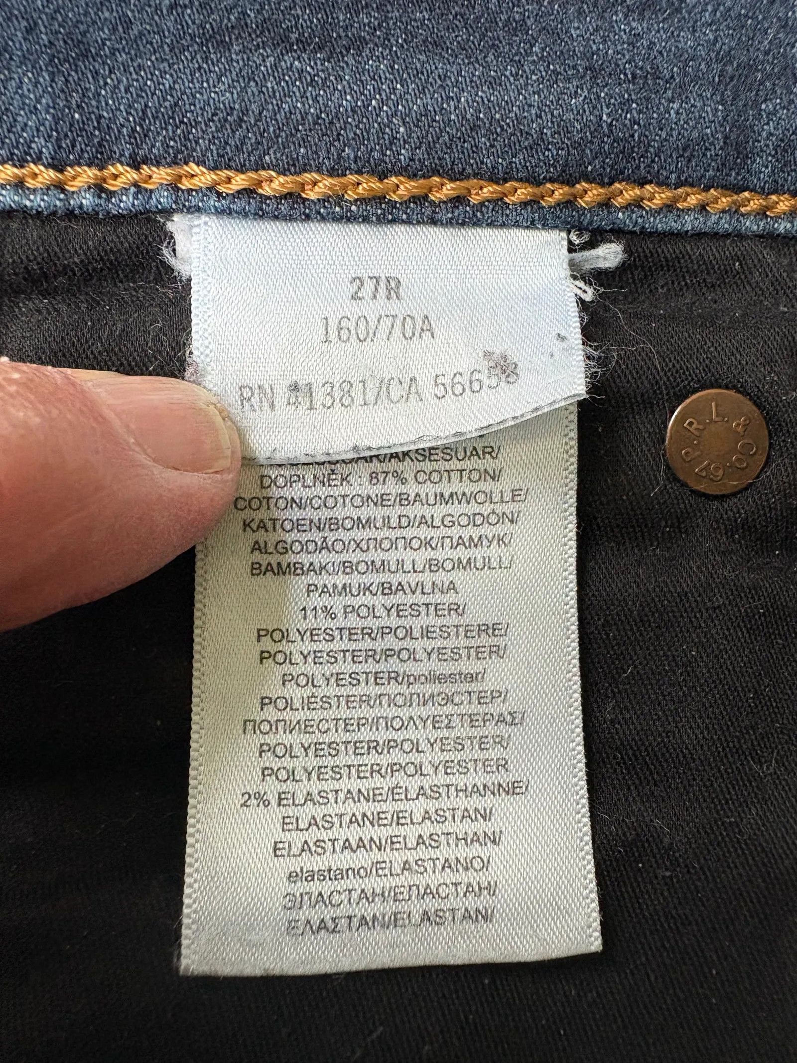 Ralph Lauren Ralph Lauren The Tompkins super skinny Jeans Size 27" / US 4 / IT 40 - 3 Thumbnail