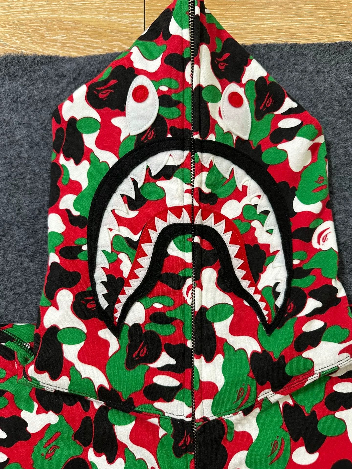 Bape Bape Xx Multi Shark Sweatshirt Size US XXL / EU 58 / 5 - 4 Thumbnail