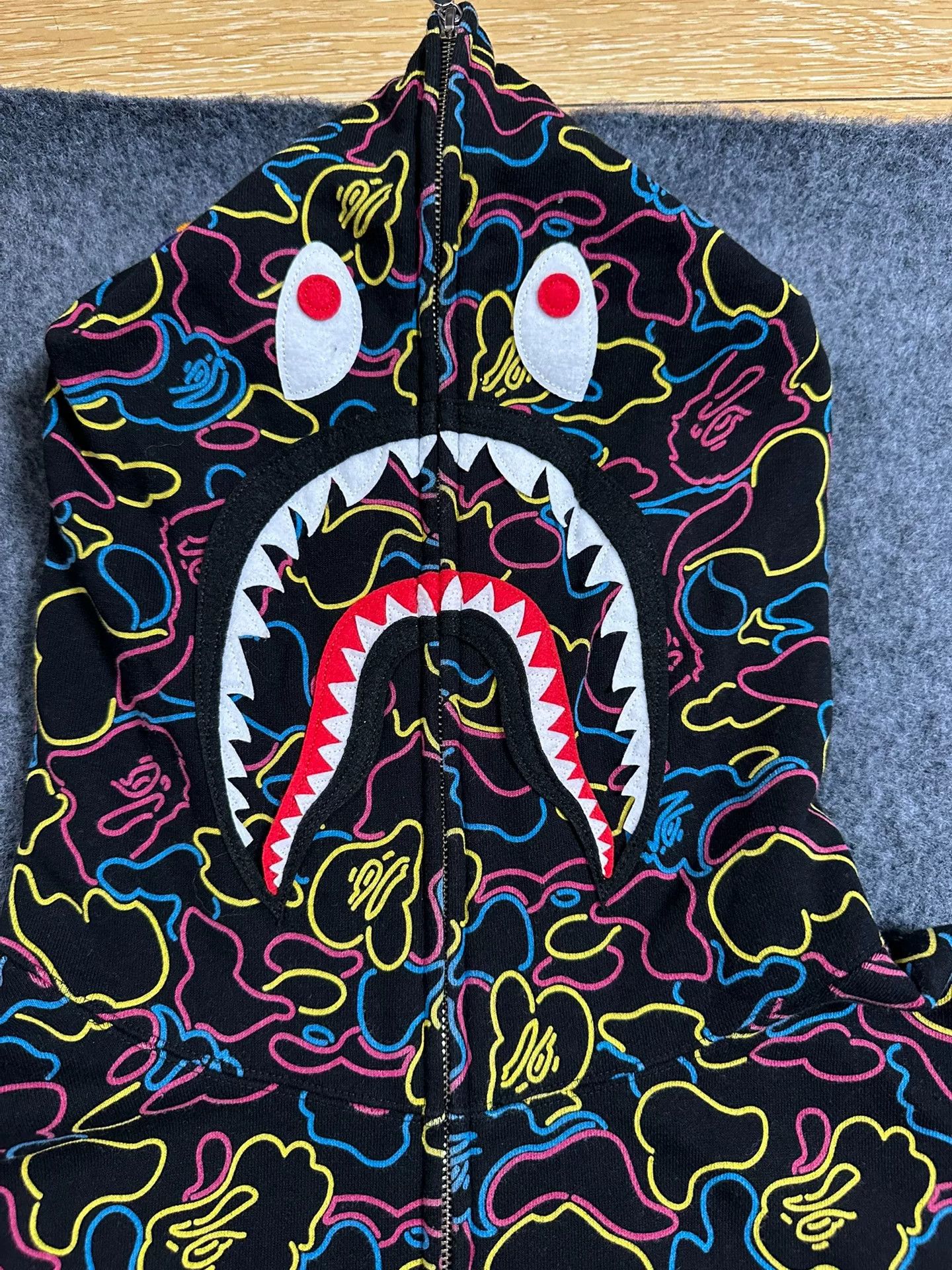 Bape Bape Xx Multi Shark Sweatshirt Size US XXL / EU 58 / 5 - 4 Thumbnail