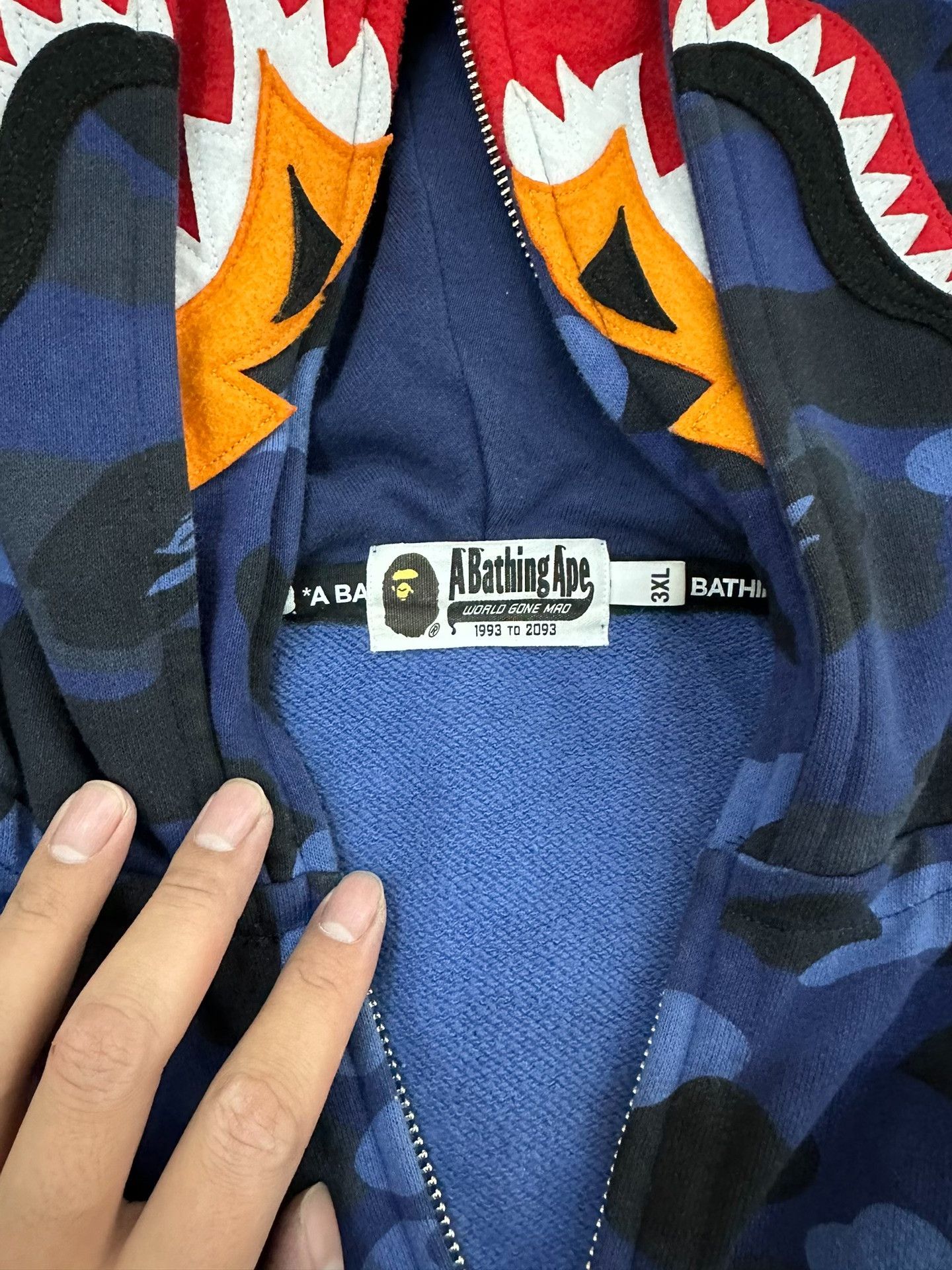 Bape Bape Xx Multi Shark Sweatshirt Size US XXL / EU 58 / 5 - 4 Thumbnail