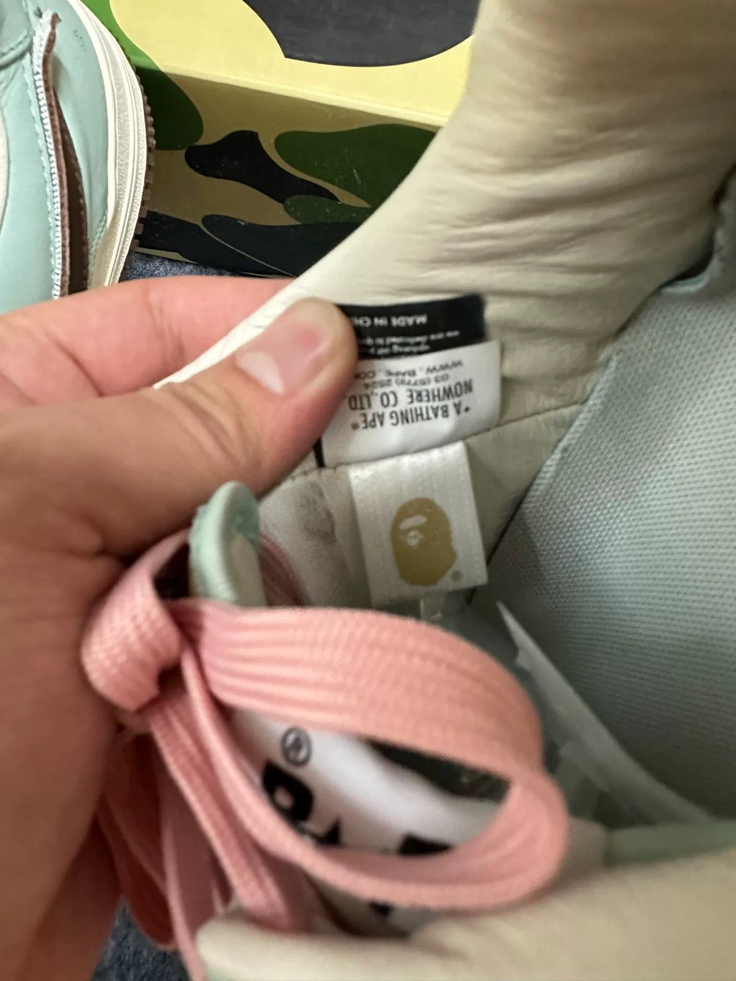 Bape Bape Ta Multi Glow Velcro Designer Size US 13 / EU 46 - 7 Thumbnail