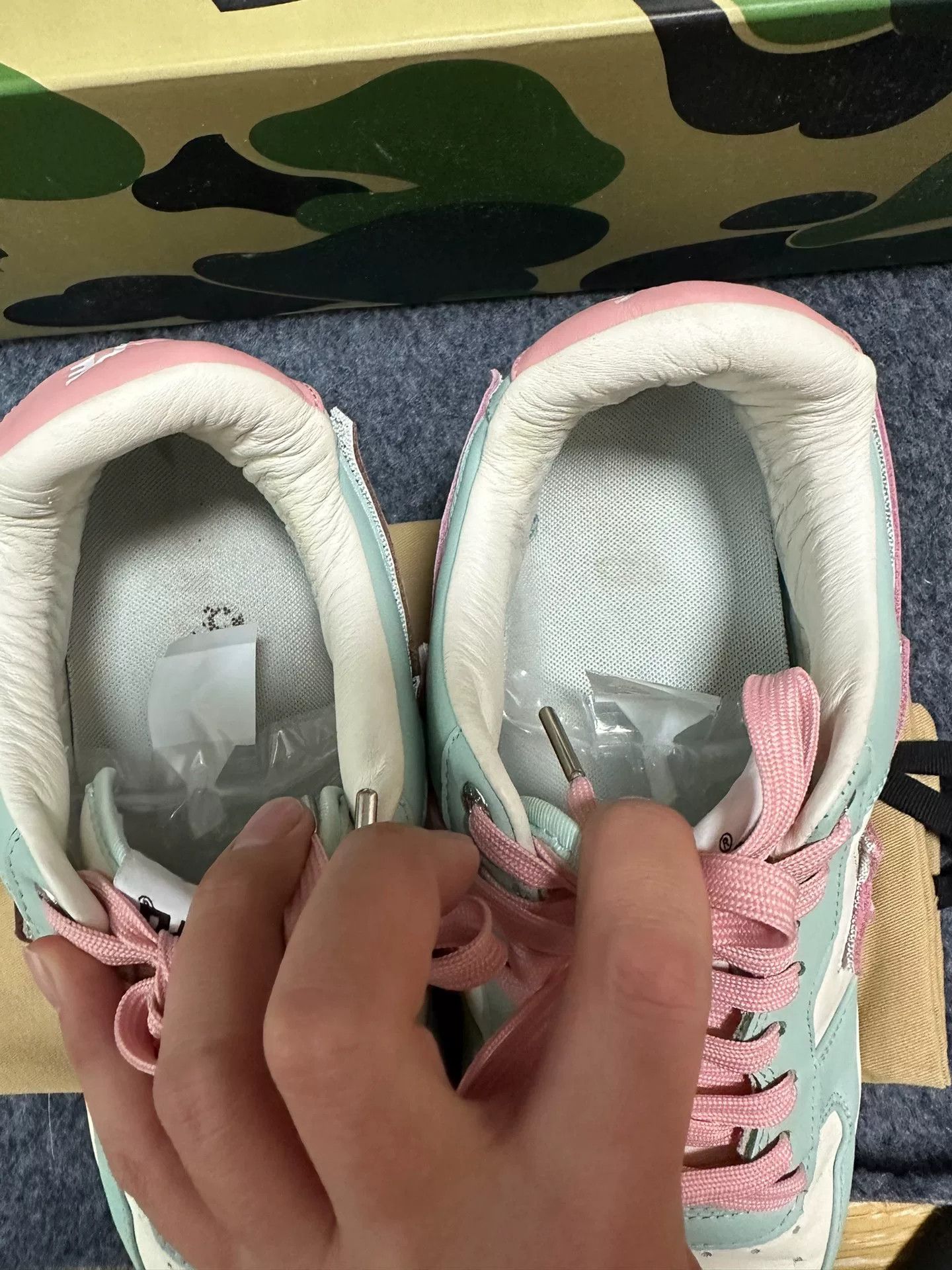 Bape Bape Ta Multi Glow Velcro Designer Size US 13 / EU 46 - 5 Thumbnail