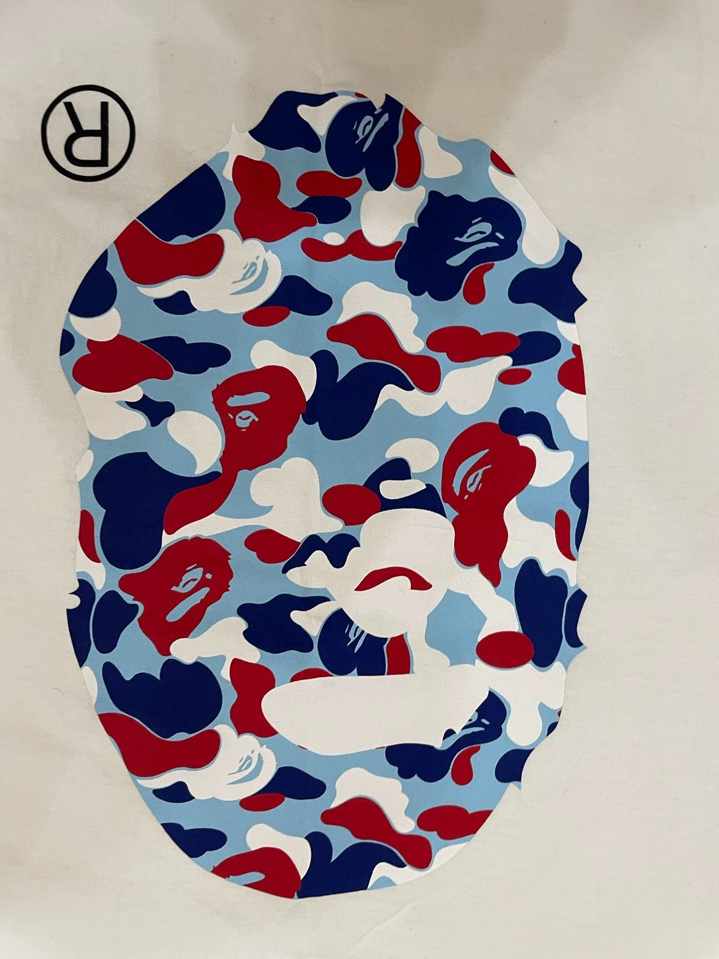 Bape Bape T Multi Shark T-Shirt Casual Size US L / EU 52-54 / 3 - 2 Thumbnail