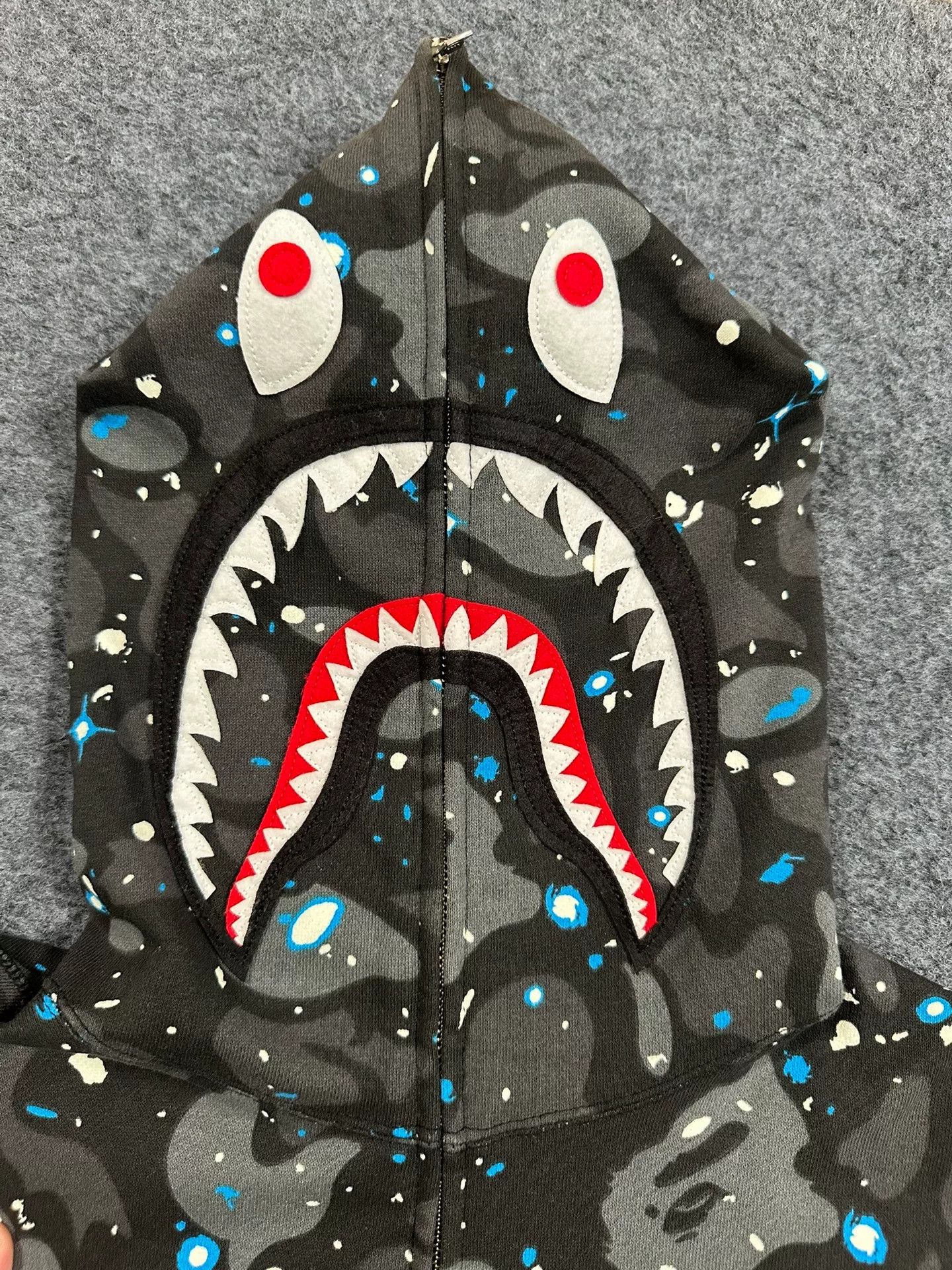 Bape Bape Multi Shark Sweatshirt Pullover Size US M / EU 48-50 / 2 - 3 Thumbnail