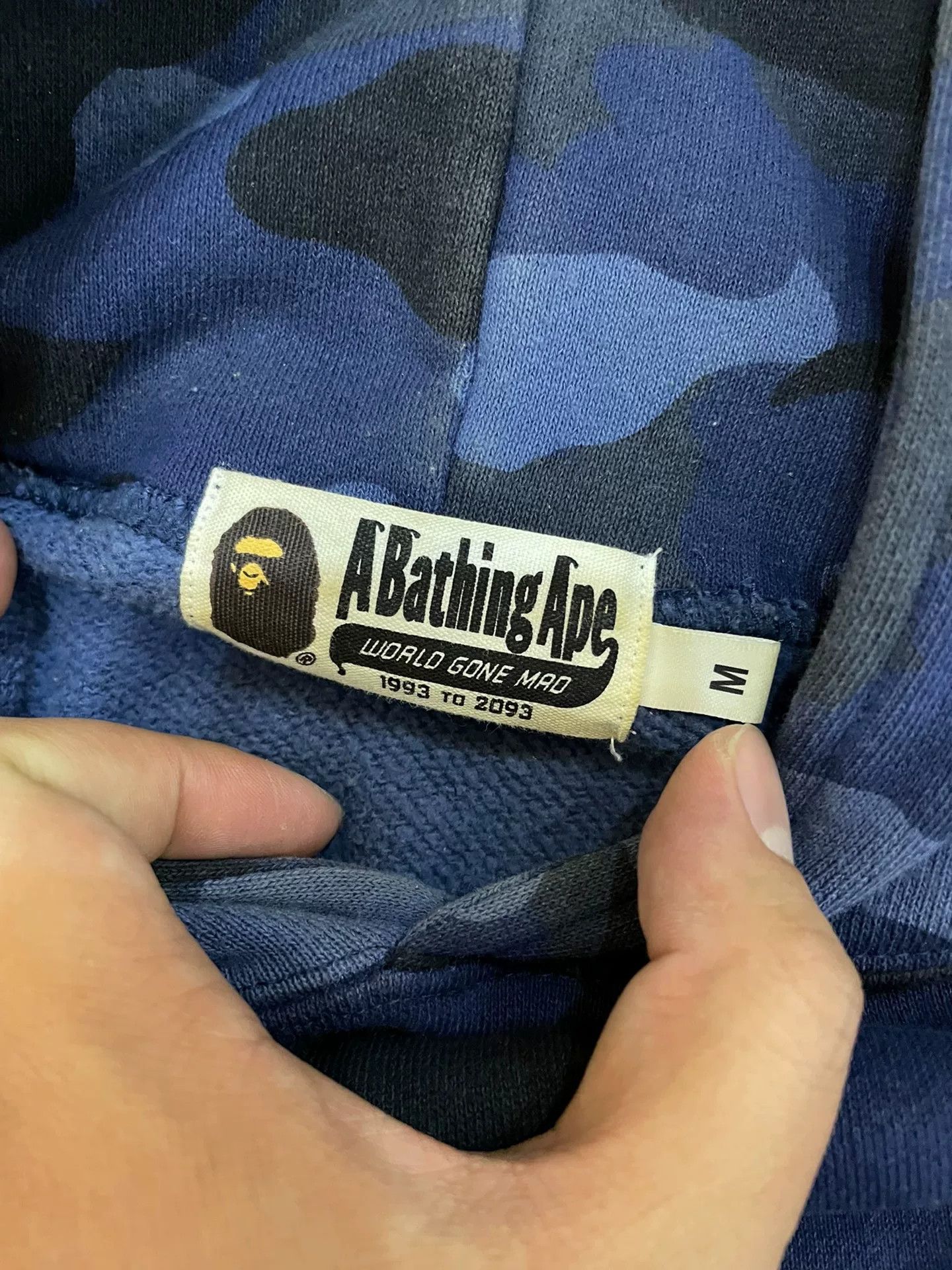 Bape Bape Blue Shark Sweatshirt Pullover Size US M / EU 48-50 / 2 - 4 Thumbnail