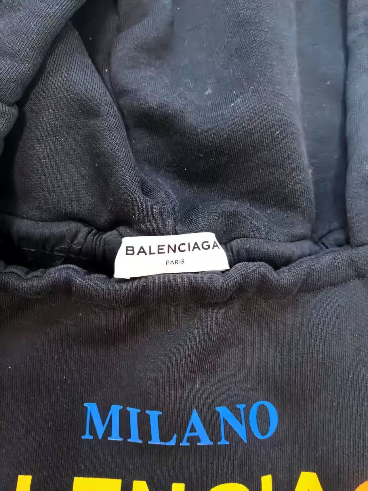 Balenciaga Balenciaga Ba Enciaga Multi Hoodie Size US S / EU 44-46 / 1 - 2 Thumbnail