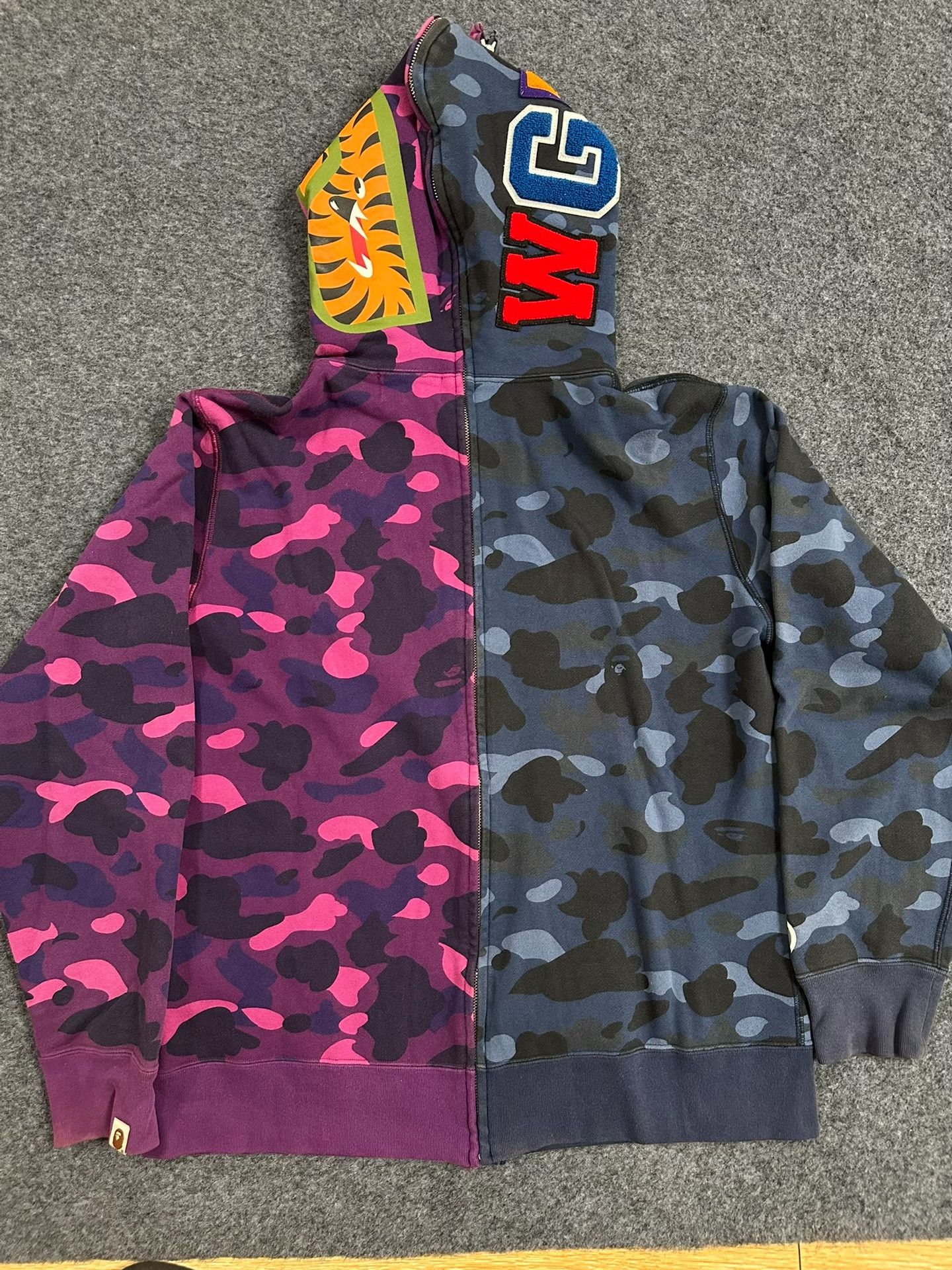 Bape Bape Multi Shark Sweatshirt Pullover Size US XL / EU 56 / 4 - 3 Thumbnail
