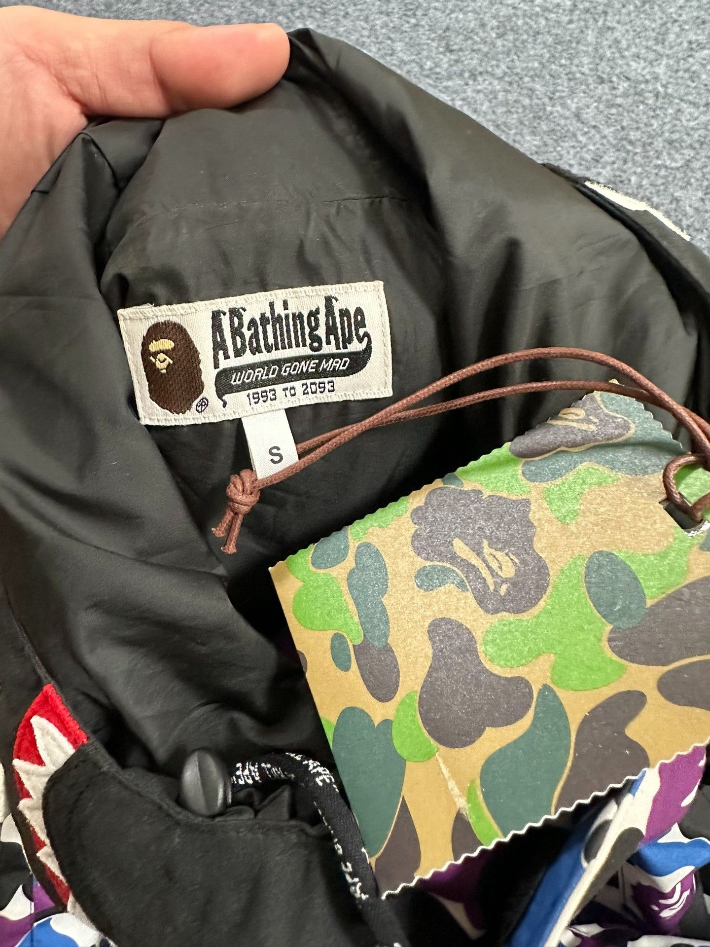 Bape Bape Multi Shark Jacket Outerwear Size US S / EU 44-46 / 1 - 4 Thumbnail