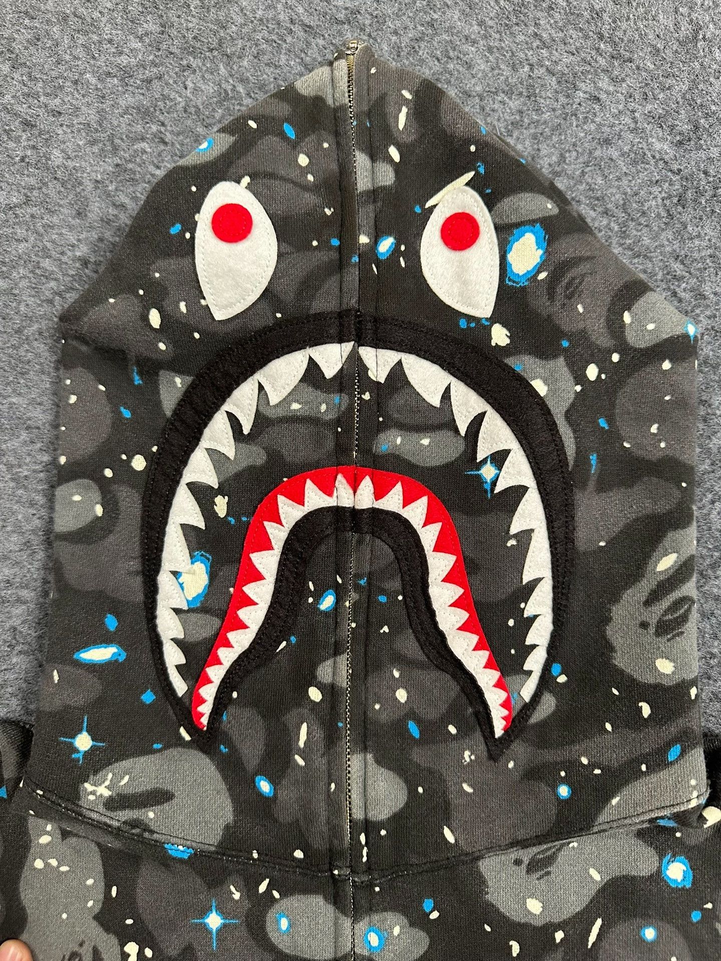 Bape Bape Multi Shark Sweatshirt Pullover Size US XL / EU 56 / 4 - 3 Thumbnail