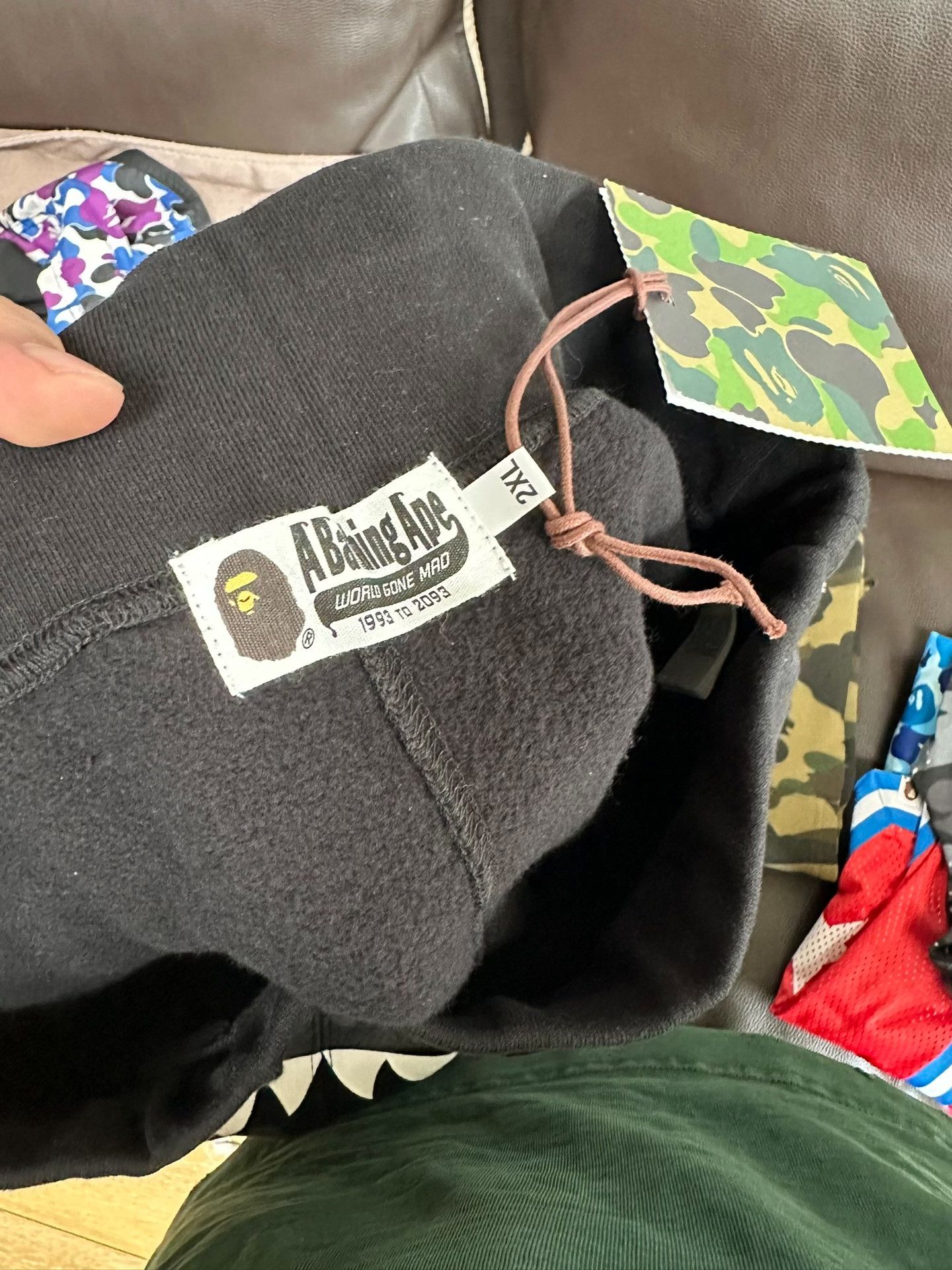 Bape Bape X Multi Shark Pants Casual Size US 38 / EU 54 - 6 Thumbnail