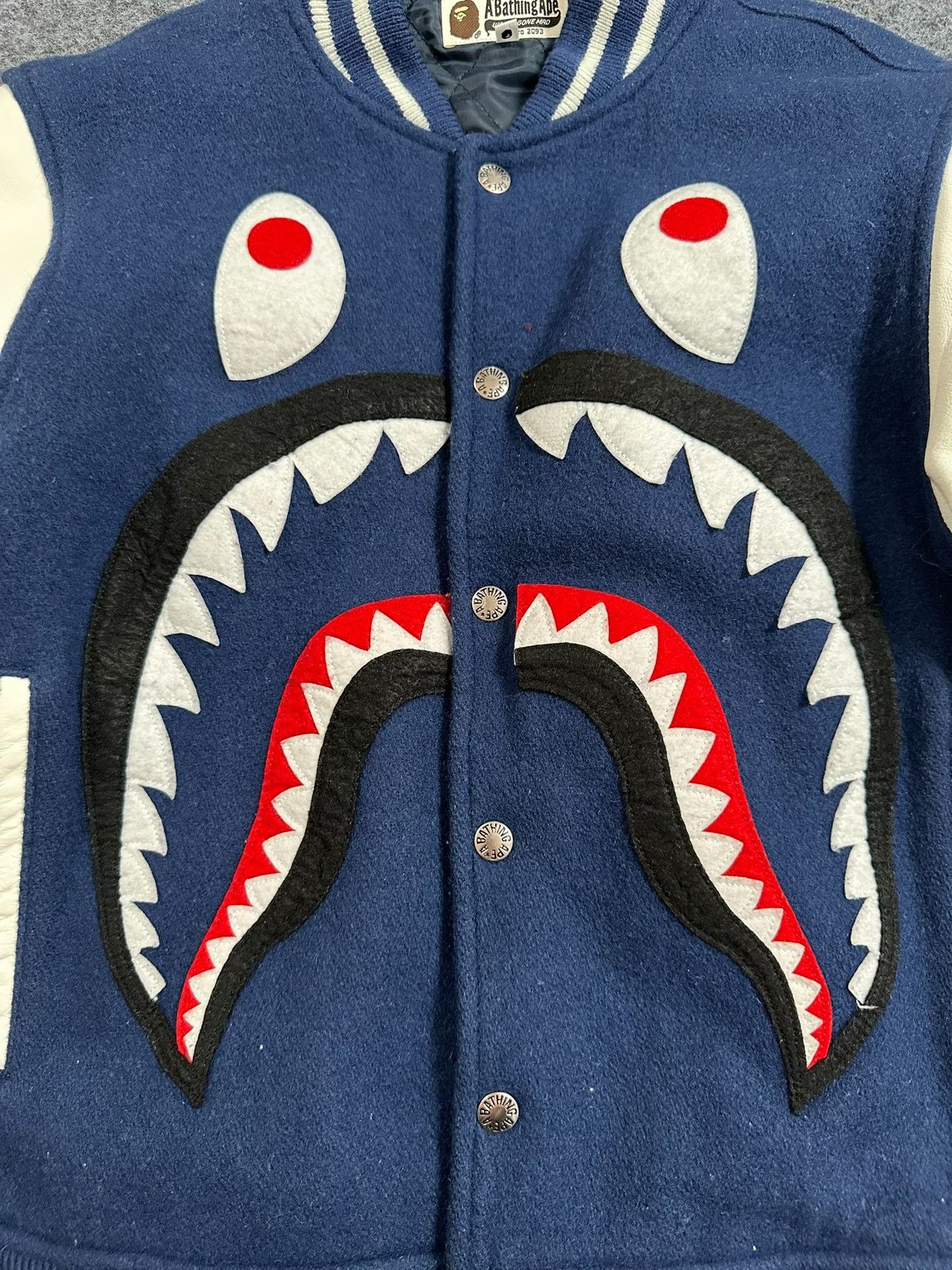 Bape Bape Multi Shark Jacket Outerwear Size US L / EU 52-54 / 3 - 4 Thumbnail