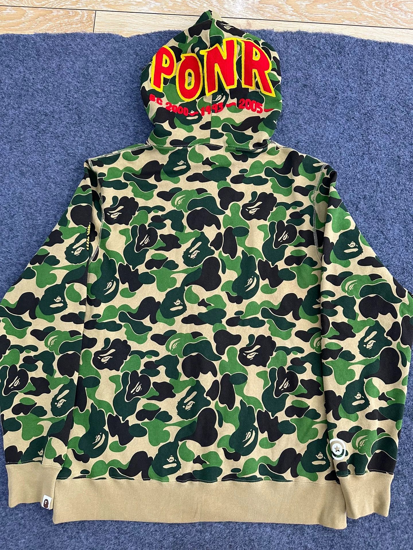 Bape Bape X Multi Shark Sweatshirt Pullover Size US XXL / EU 58 / 5 - 3 Thumbnail