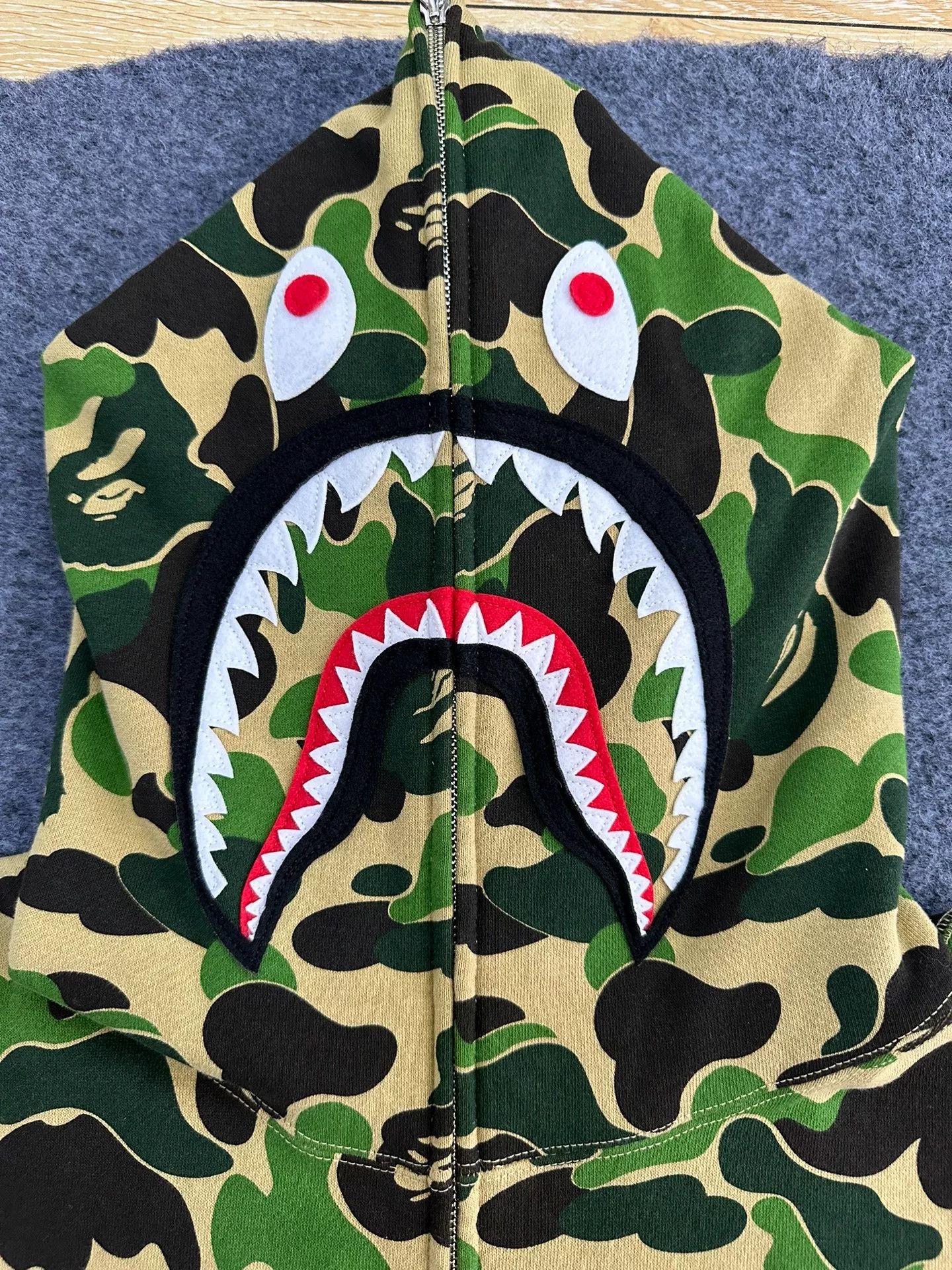 Bape Bape X Multi Shark Sweatshirt Pullover Size US XXL / EU 58 / 5 - 4 Thumbnail