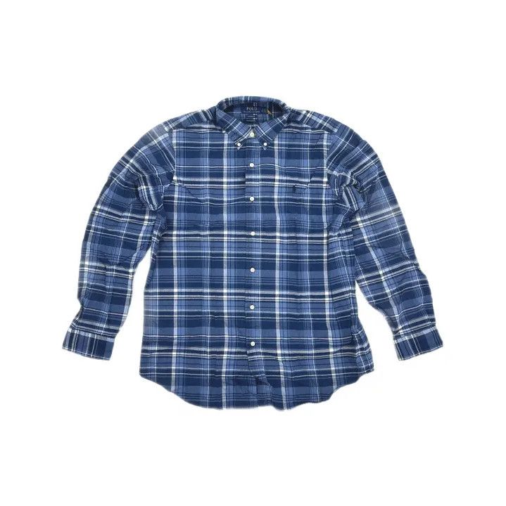Polo Ralph Lauren Polo Ralph Lauren Classic Loose Oxford Plaid Shirt Size US L / EU 52-54 / 3 - 2 Thumbnail