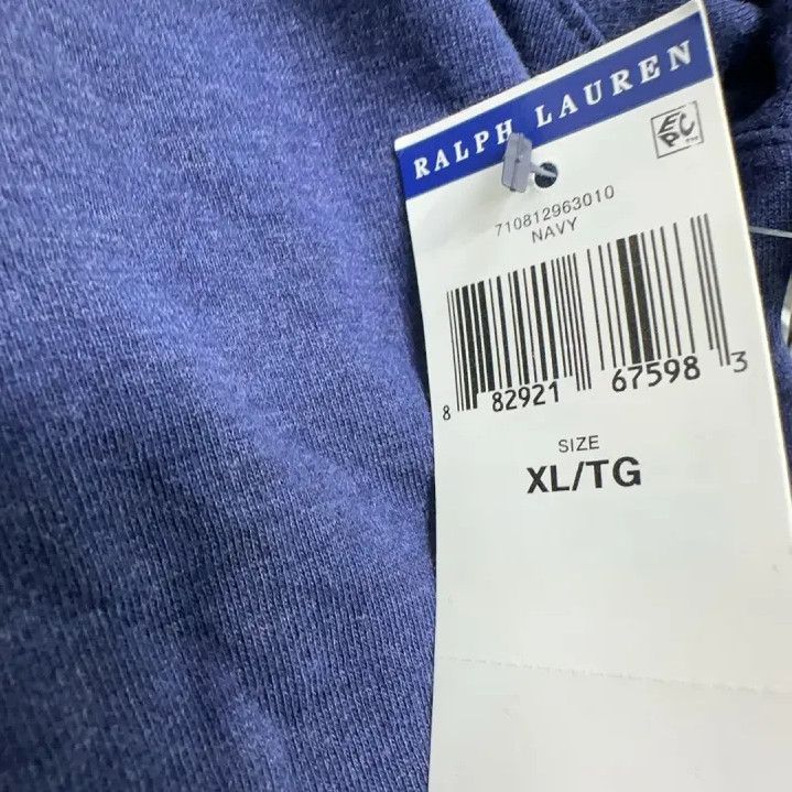 Polo Ralph Lauren Polo Ralph Lauren Embroidered Logo Half-Zip Sweatshirt Size US XL / EU 56 / 4 - 5 Thumbnail