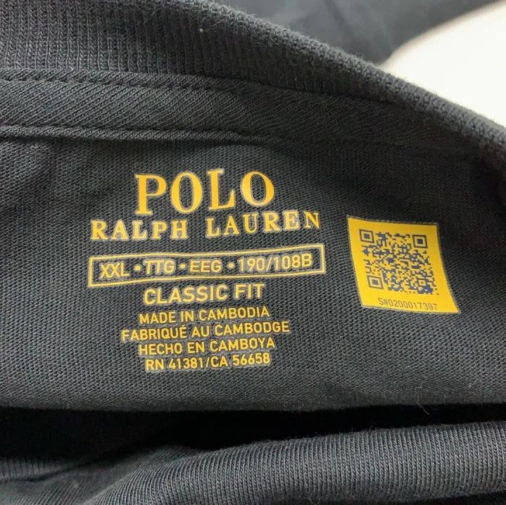 Polo Ralph Lauren Polo Ralph Lauren Men's Black Long-Sleeve T-Shirt Size US XXL / EU 58 / 5 - 2 Thumbnail