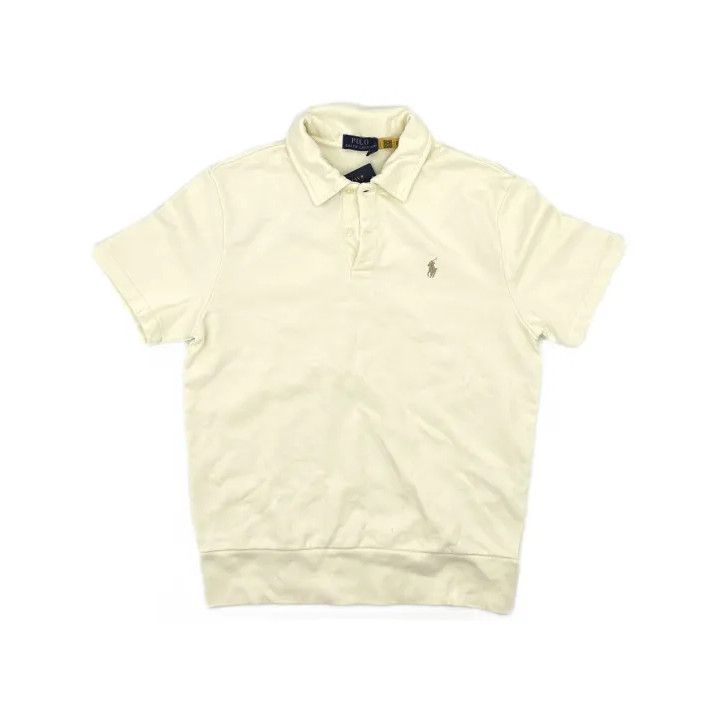 Polo Ralph Lauren Polo Ralph Lauren White Short-Sleeve Button Polo Shirt Size US M / EU 48-50 / 2 - 2 Thumbnail