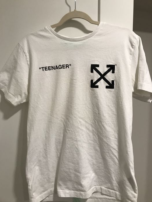 Off-White Off White Simpson tee "teenager" Grailed