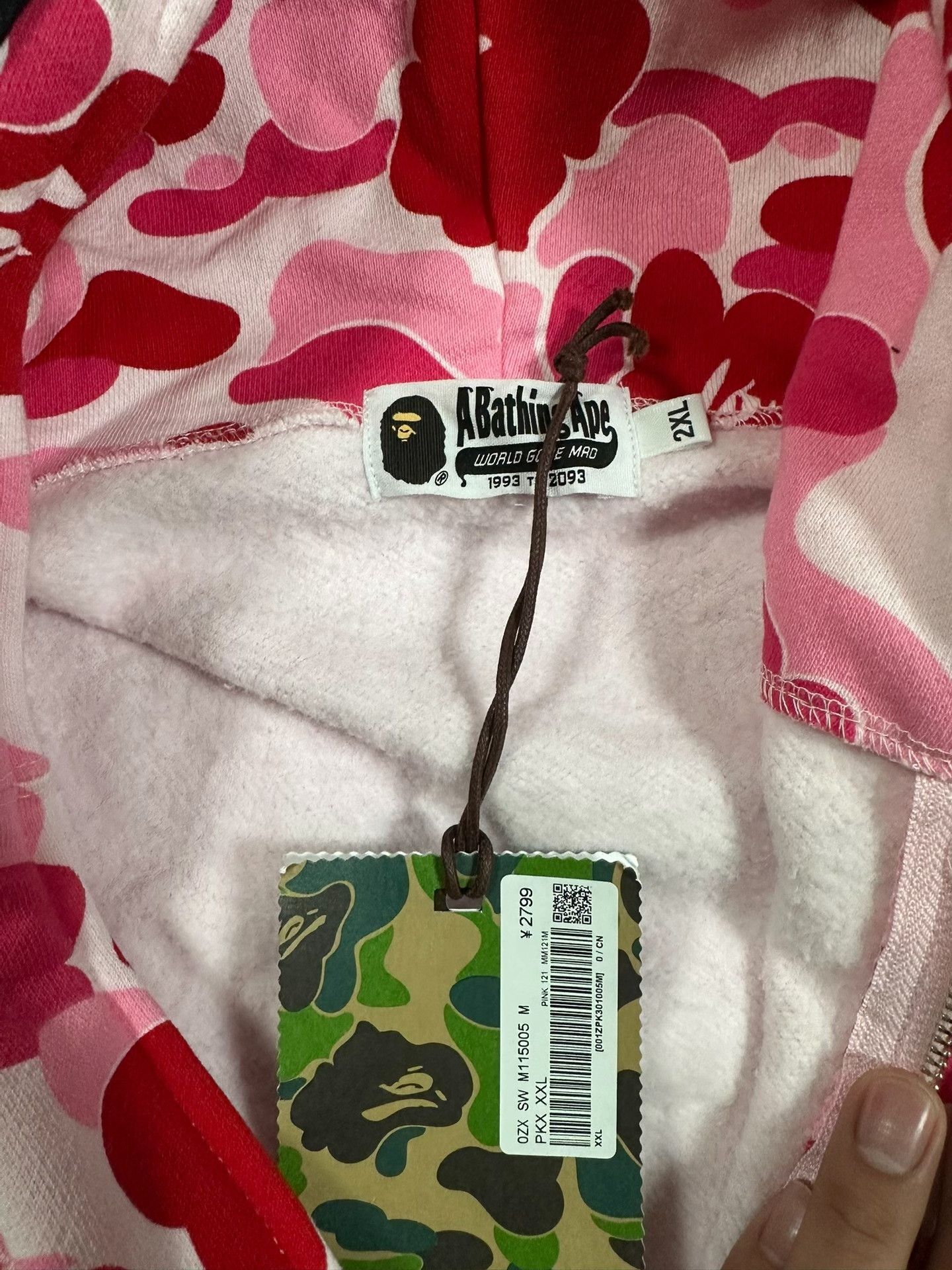 Bape Bape X Multi Shark Sweatshirt Pullover Size US XXL / EU 58 / 5 - 5 Thumbnail