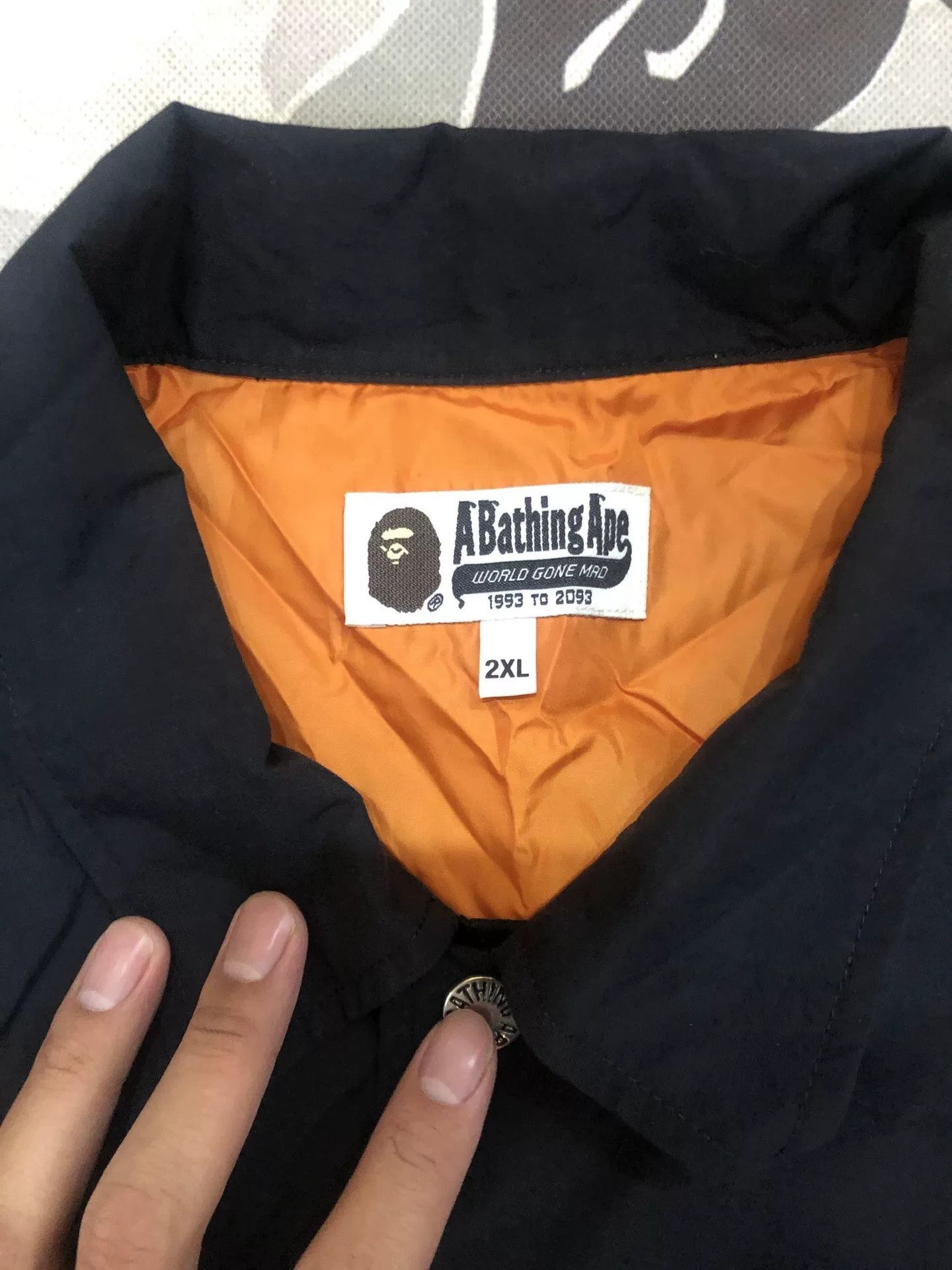 Bape Bape X Shark Jacket Outerwear Casual Size US XXL / EU 58 / 5 - 3 Thumbnail