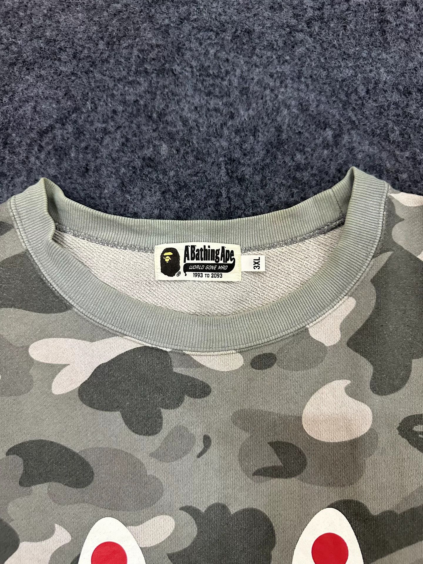 Bape Bape Xx Multi Shark Sweatshirt Size US XXL / EU 58 / 5 - 3 Thumbnail