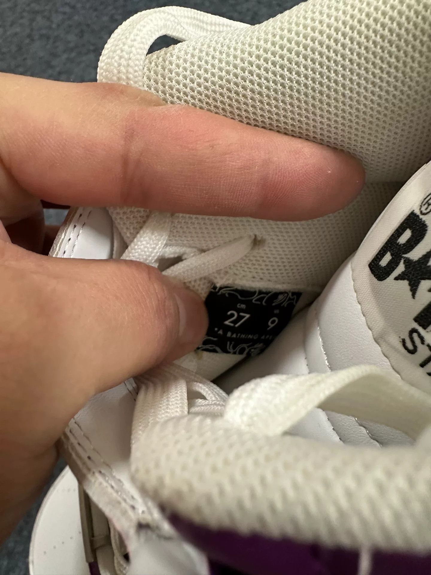 Bape Bape Ta Multi Shark Shoes Low Top Size US 10 / EU 43 - 6 Thumbnail