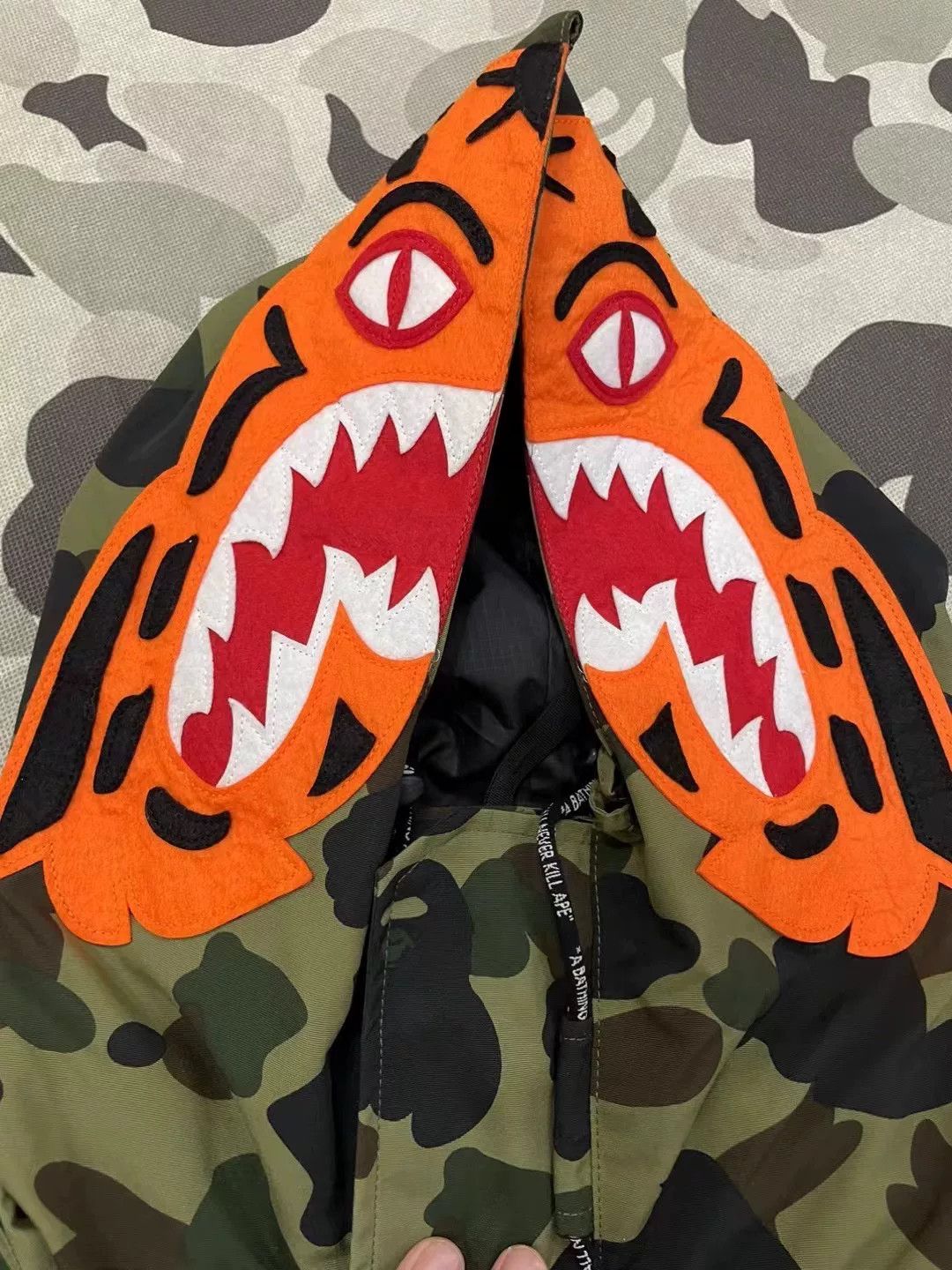 Bape Bape Green Camo Jacket Outerwear Size US M / EU 48-50 / 2 - 6 Thumbnail